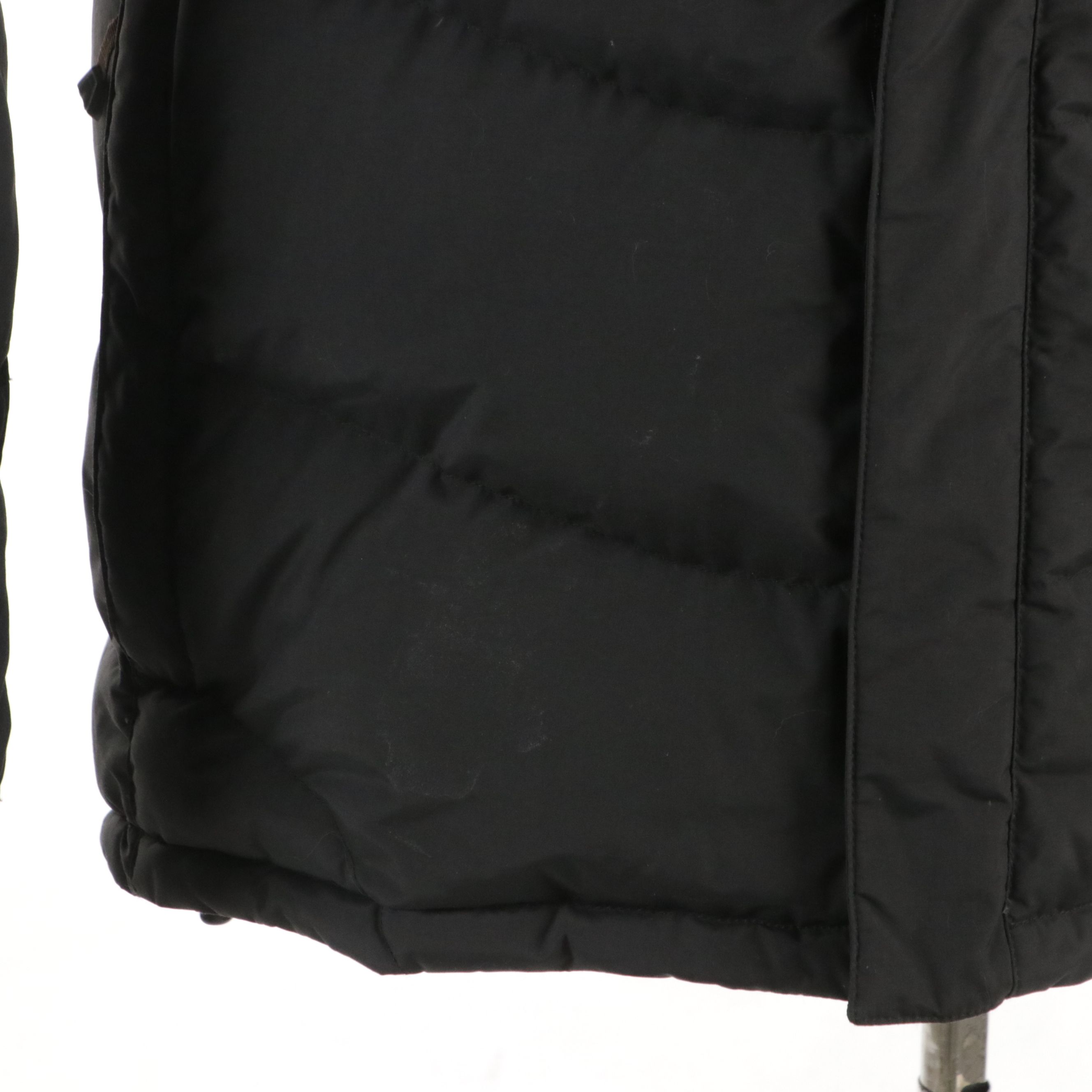 Men's The North Face Prodigy Ski Puffer Jacket in Black Nylon