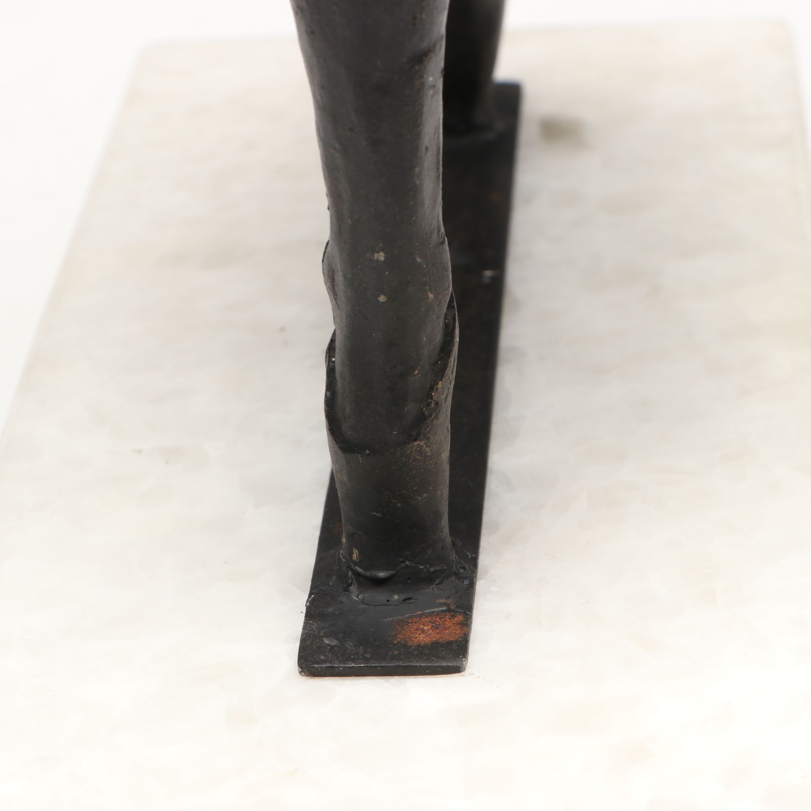 Global Views Ballet Dancer Mixed Metal Sculpture "Bauhaus Grande Plie"