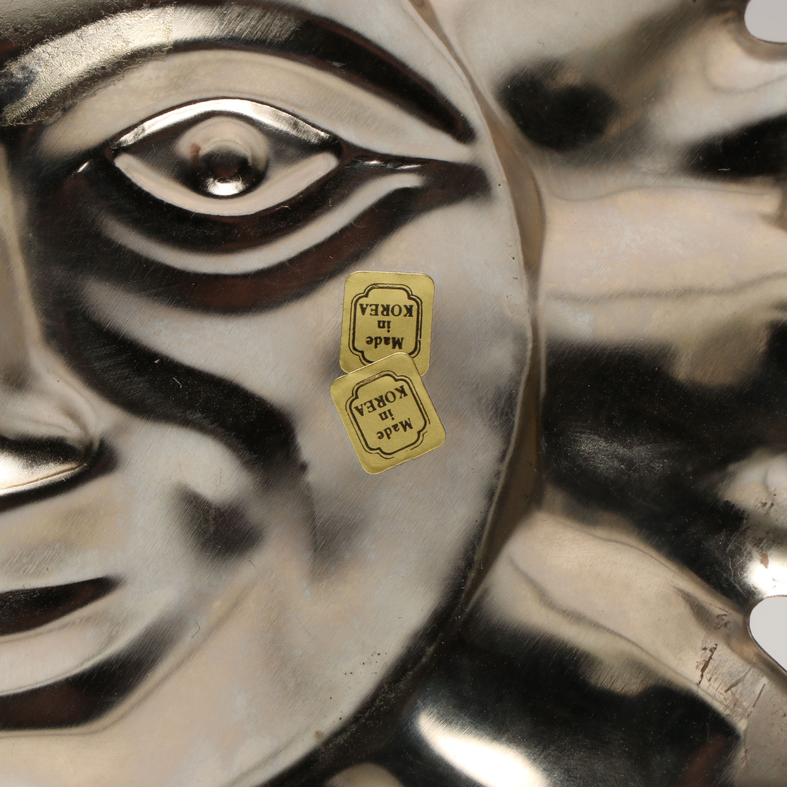 Copper Tone Sun Wall Hanging with Star and Other Metal Jell-O and Baking Molds