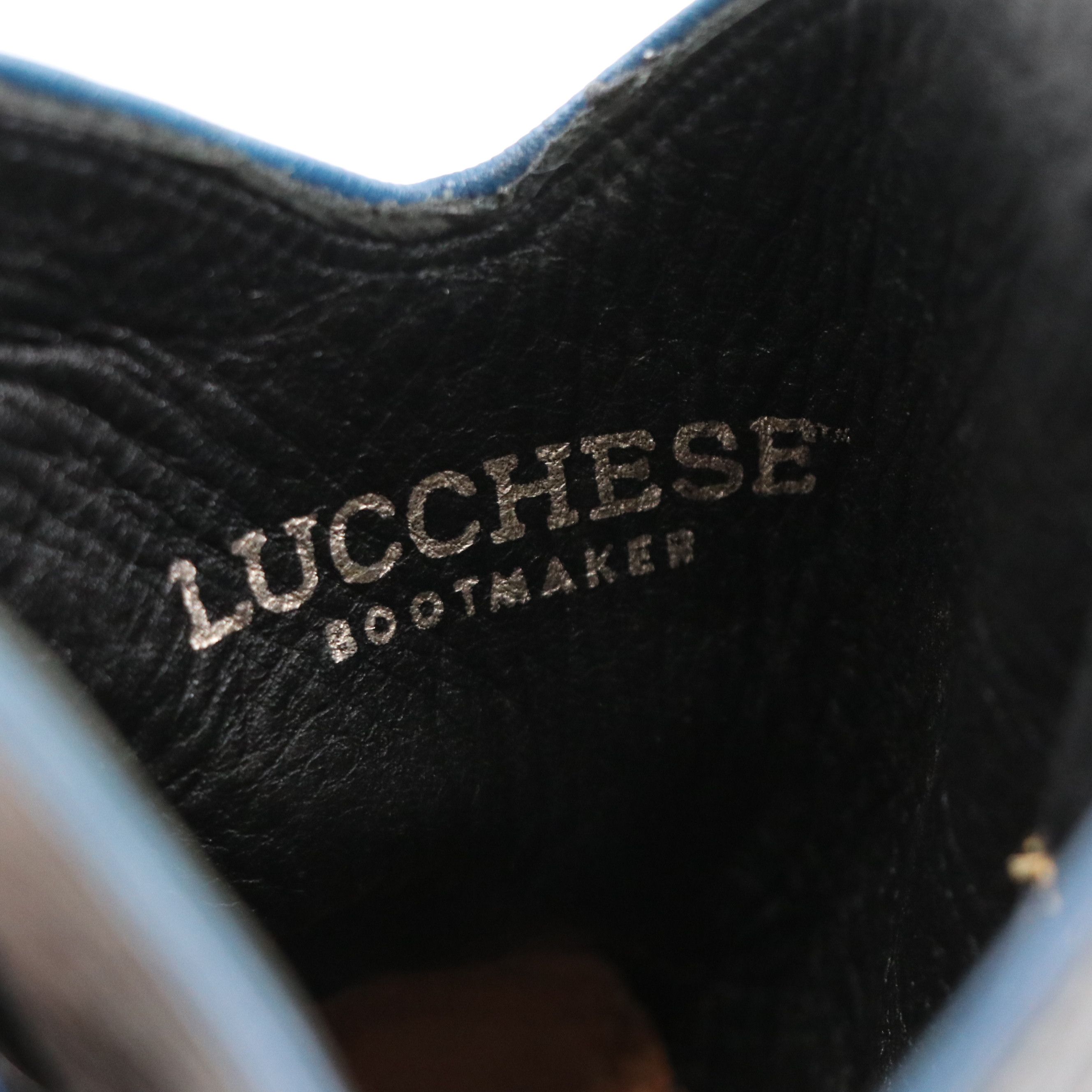 Lucchese Lizard Skin and Leather Short Cowgirl Boots