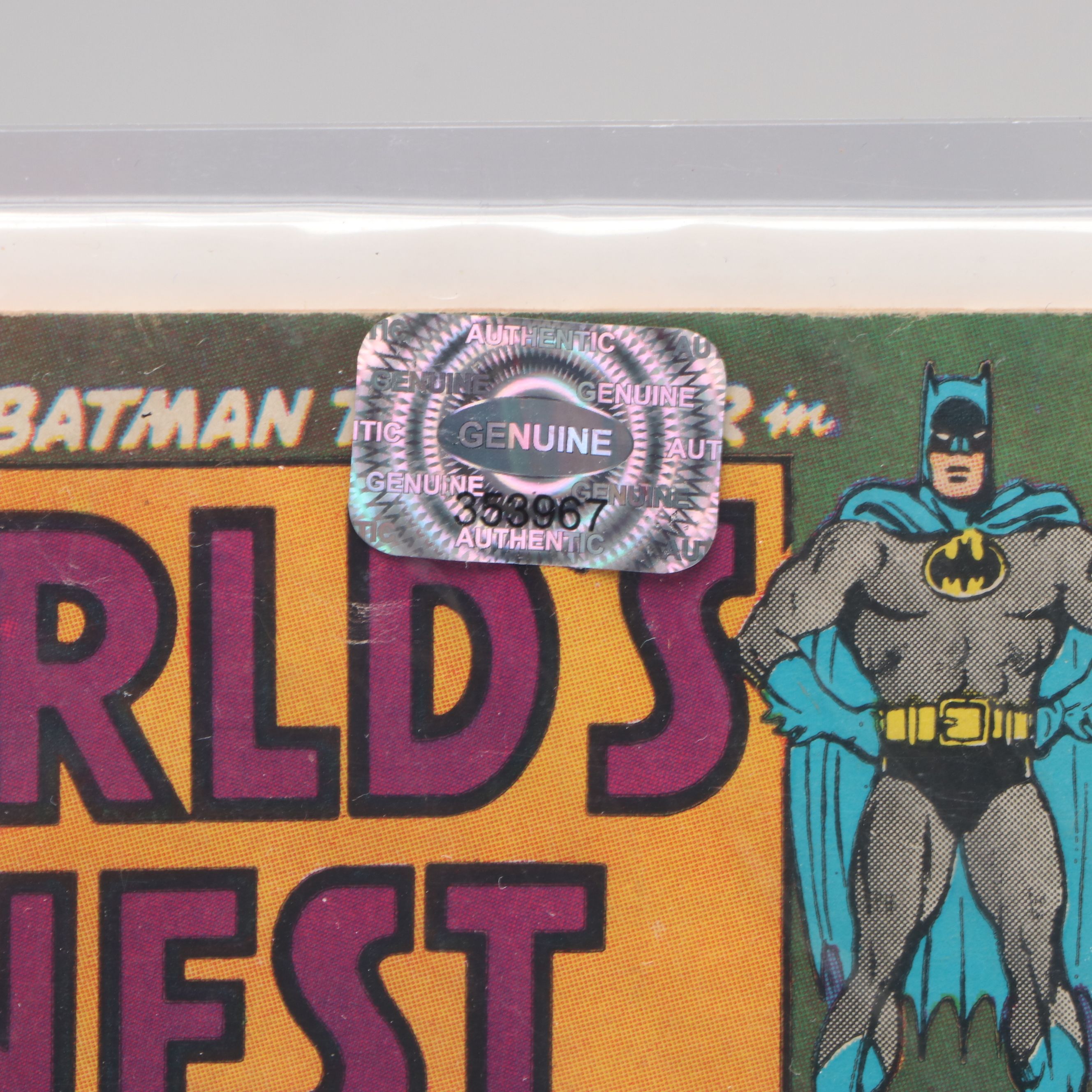 DC Comics Silver Age "World's Finest" Vol. 1 #181 Comic Book, 1968