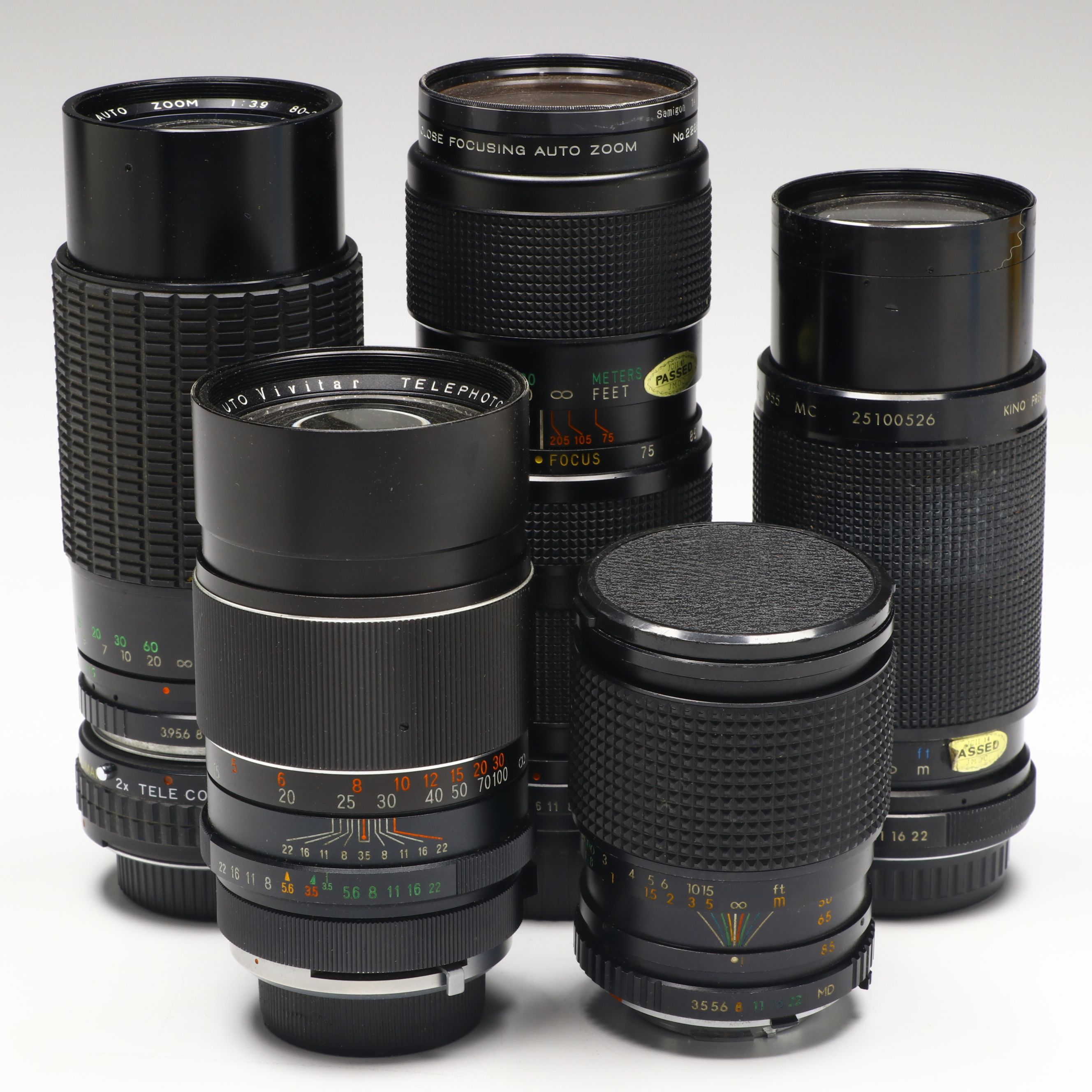 Vivitar Telephoto and More Camera Lenses