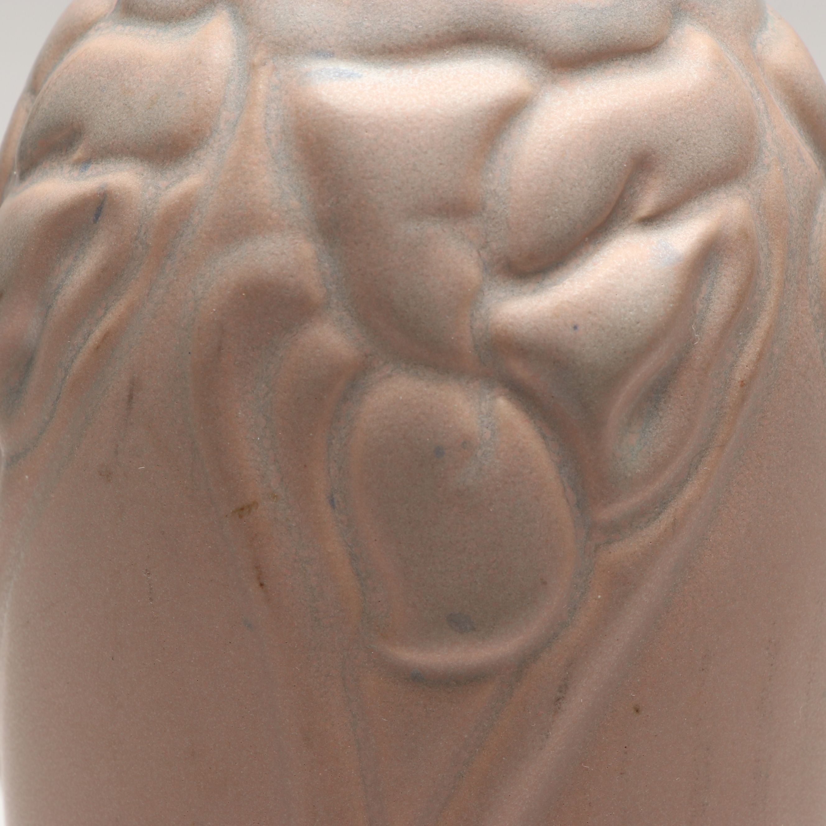 Rookwood Pottery Rose Bowl with Van Briggle Art Nouveau Vase