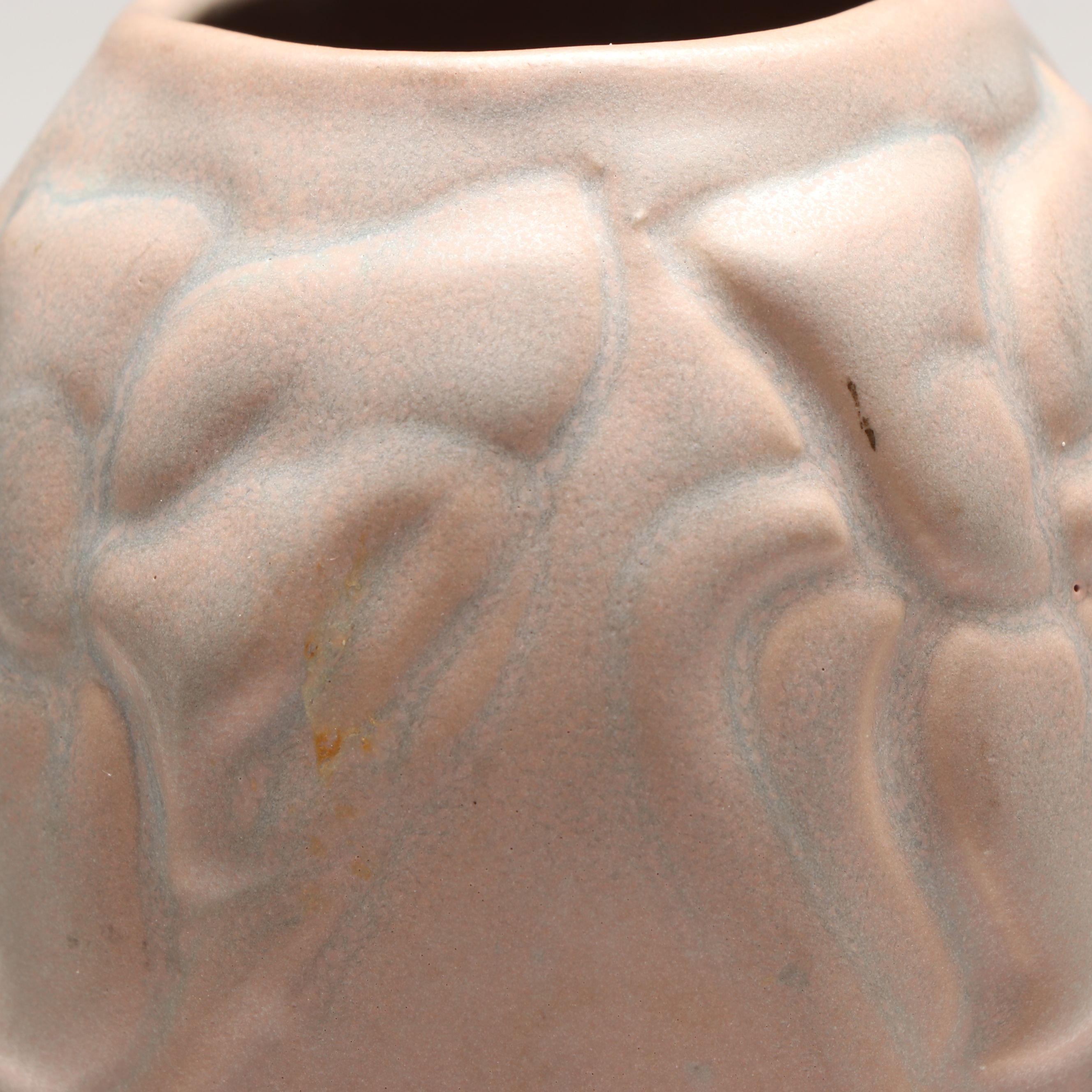 Rookwood Pottery Rose Bowl with Van Briggle Art Nouveau Vase