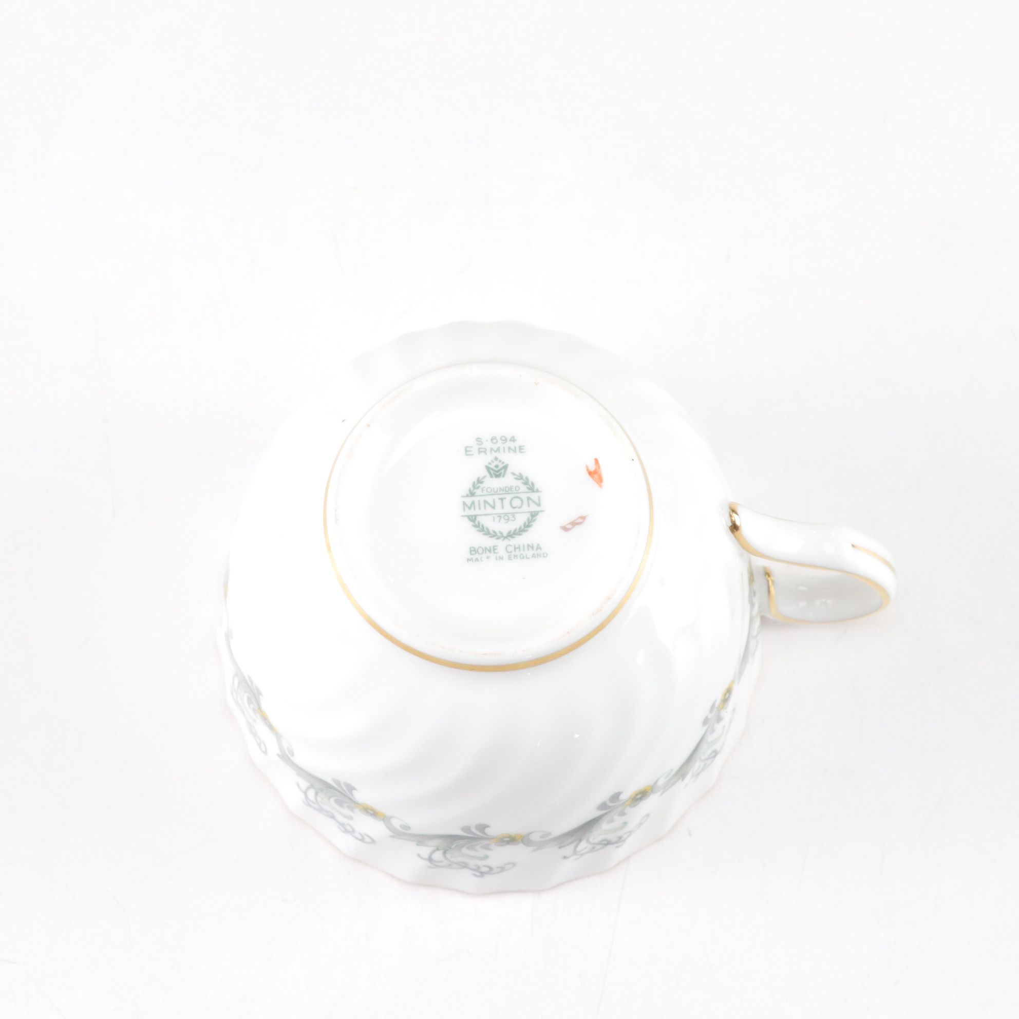 Minton "Ermine" Gilt Porcelain Dinnerware Set with Serving Dishes & More