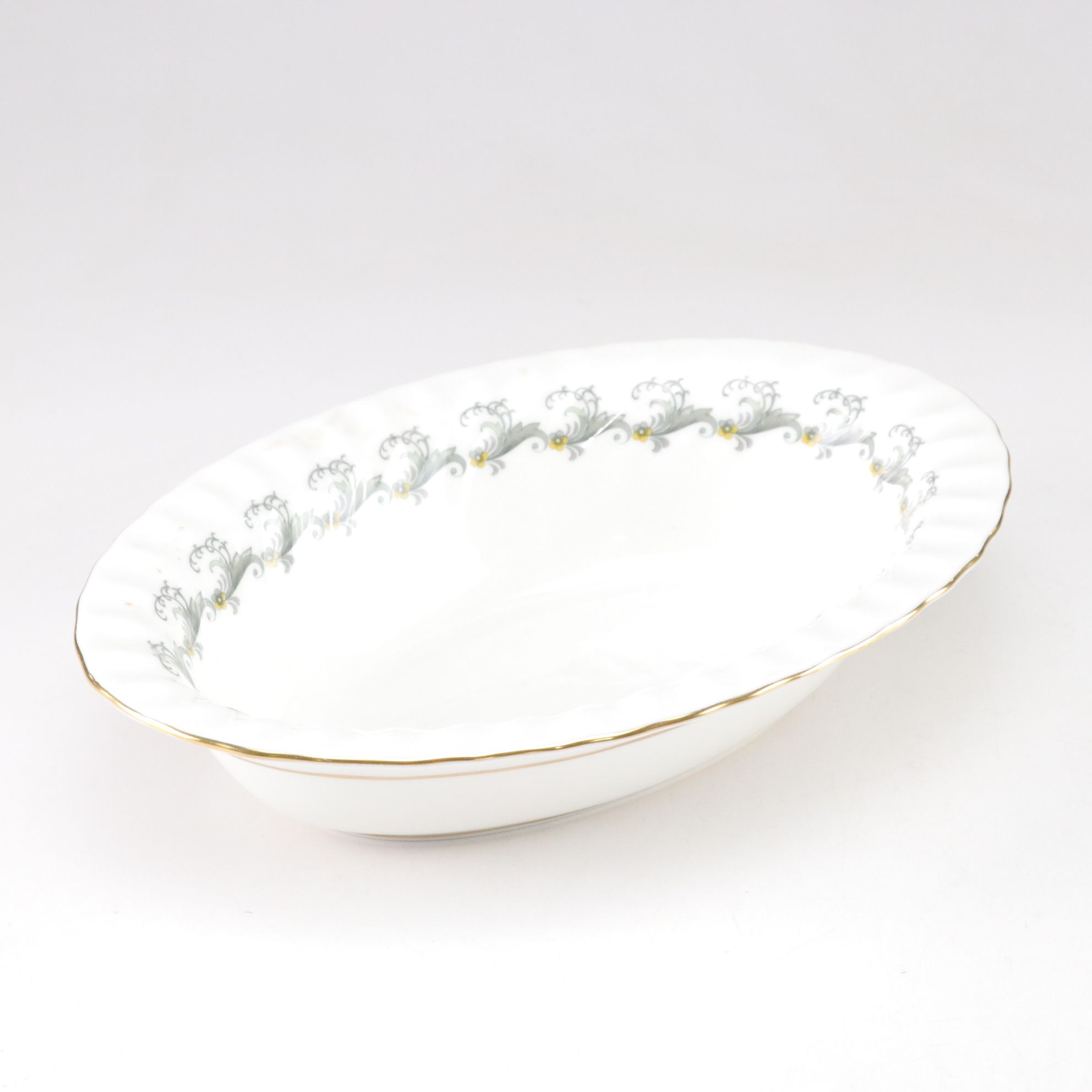 Minton "Ermine" Gilt Porcelain Dinnerware Set with Serving Dishes & More