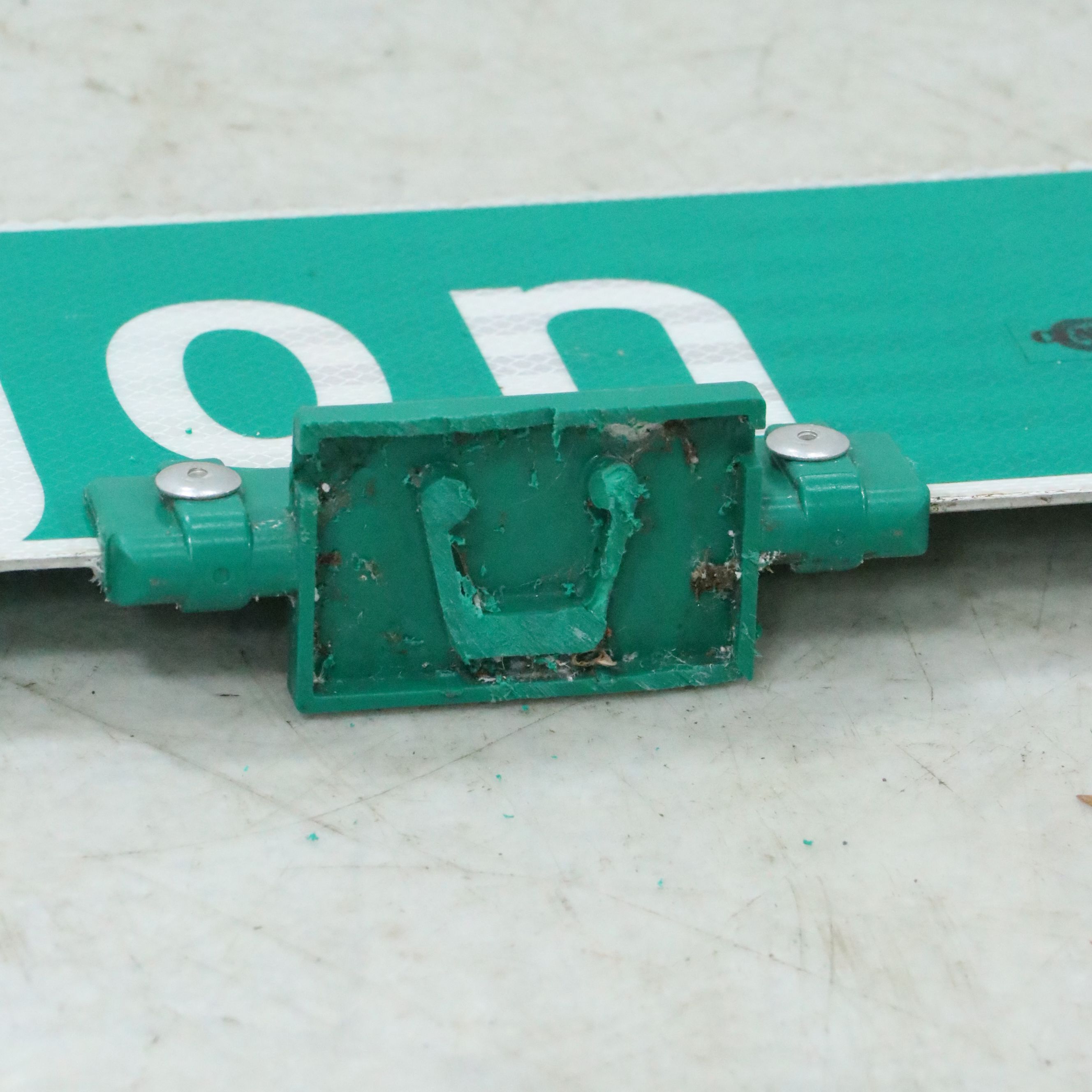 Cincinnati "Oregon Street" Reflective Sign