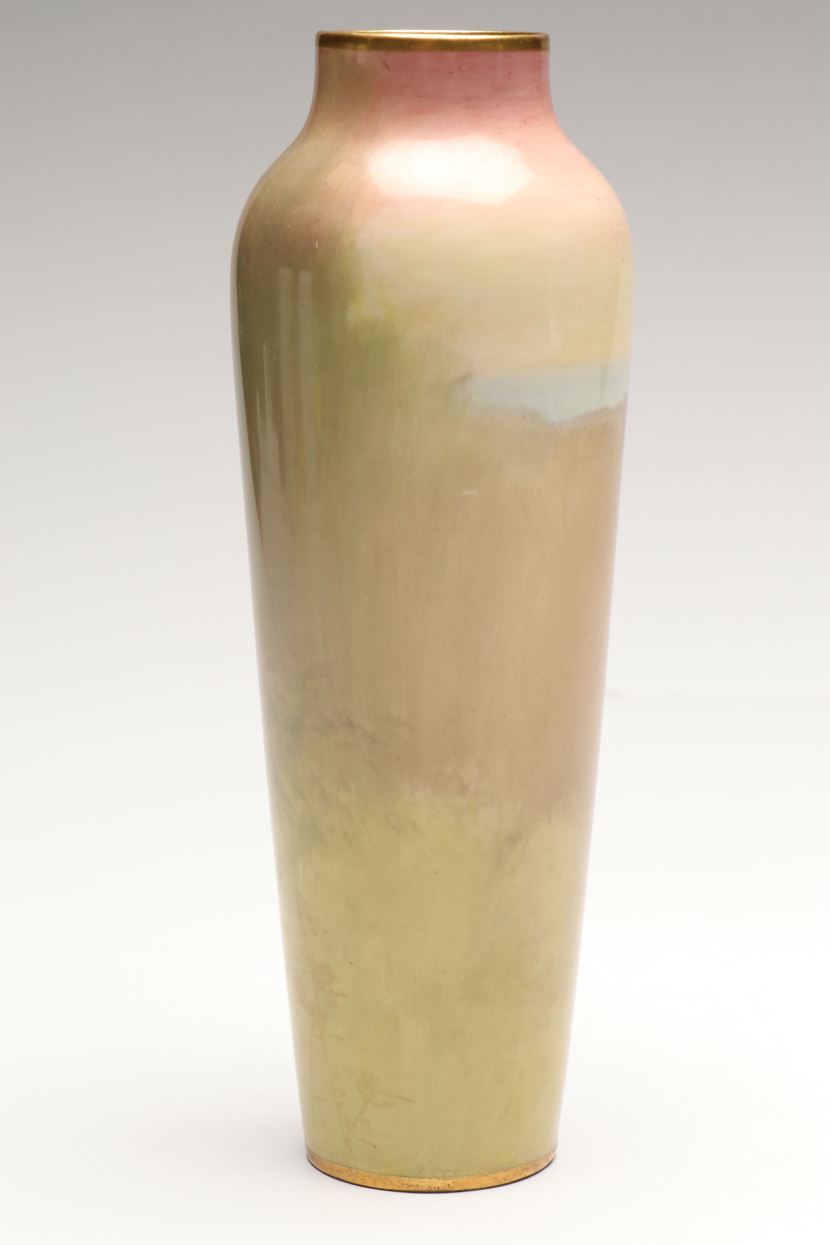 Leslie Johnson for Royal Doulton Hand-Painted Porcelain Vase, Early 20th C.