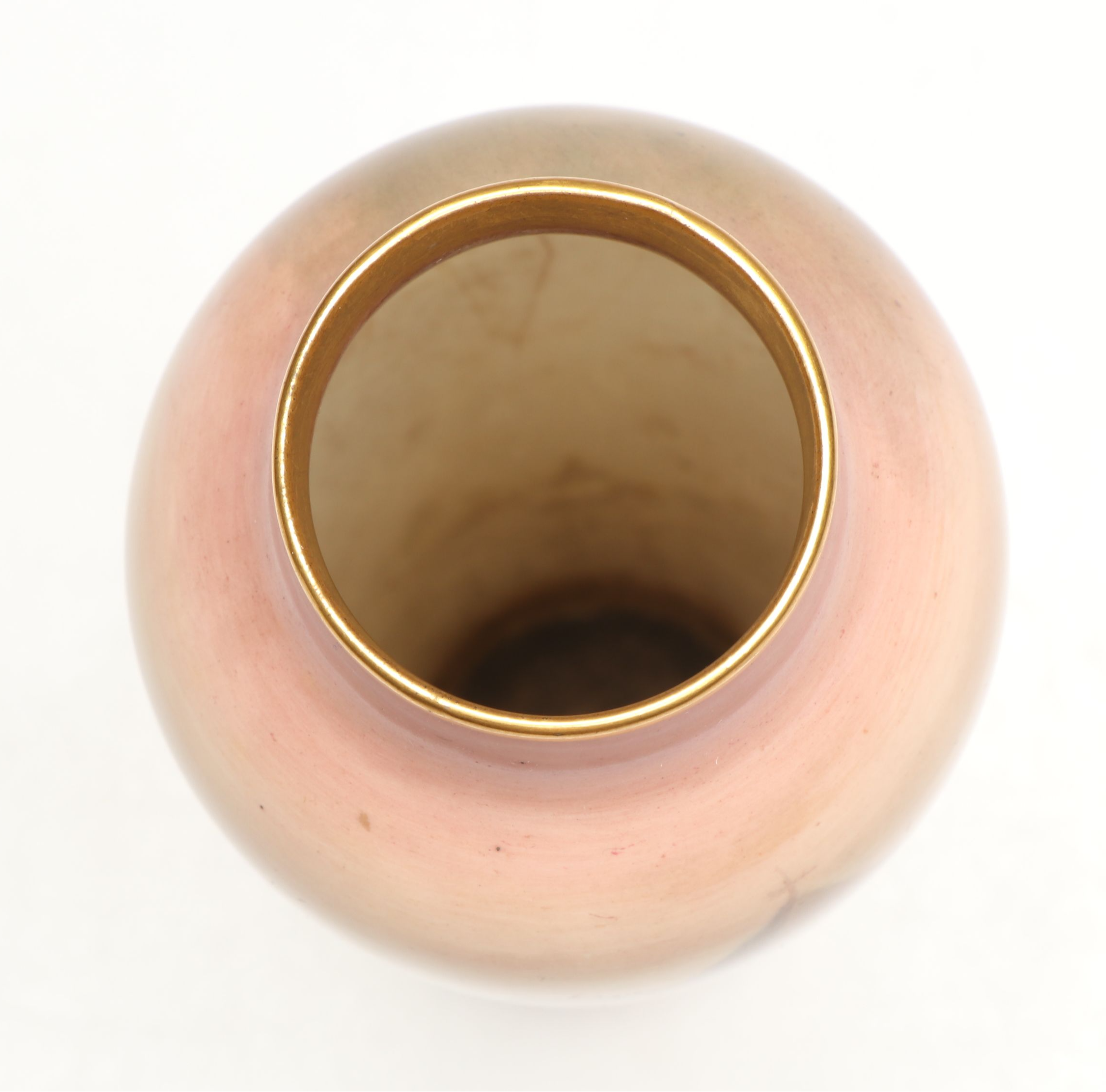 Leslie Johnson for Royal Doulton Hand-Painted Porcelain Vase, Early 20th C.