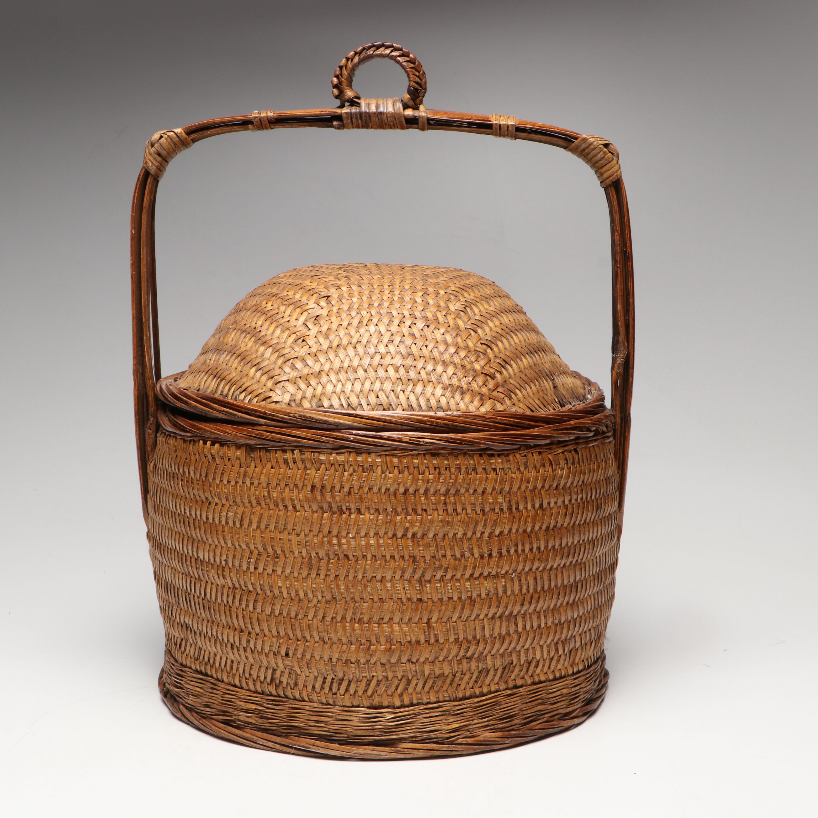 Chinese Handwoven Bamboo Wedding Baskets