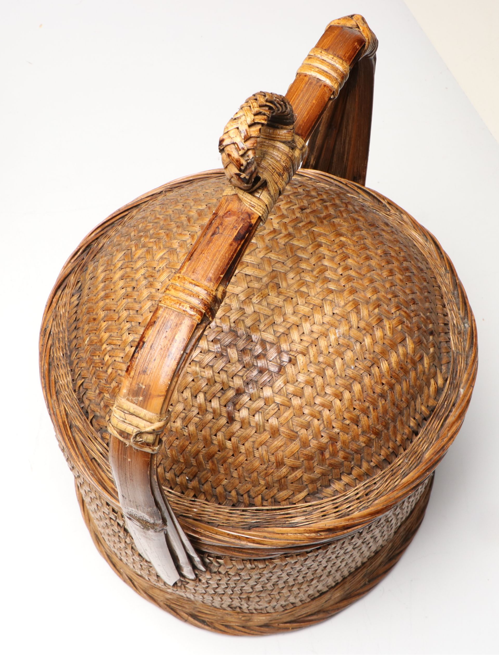 Chinese Handwoven Bamboo Wedding Baskets