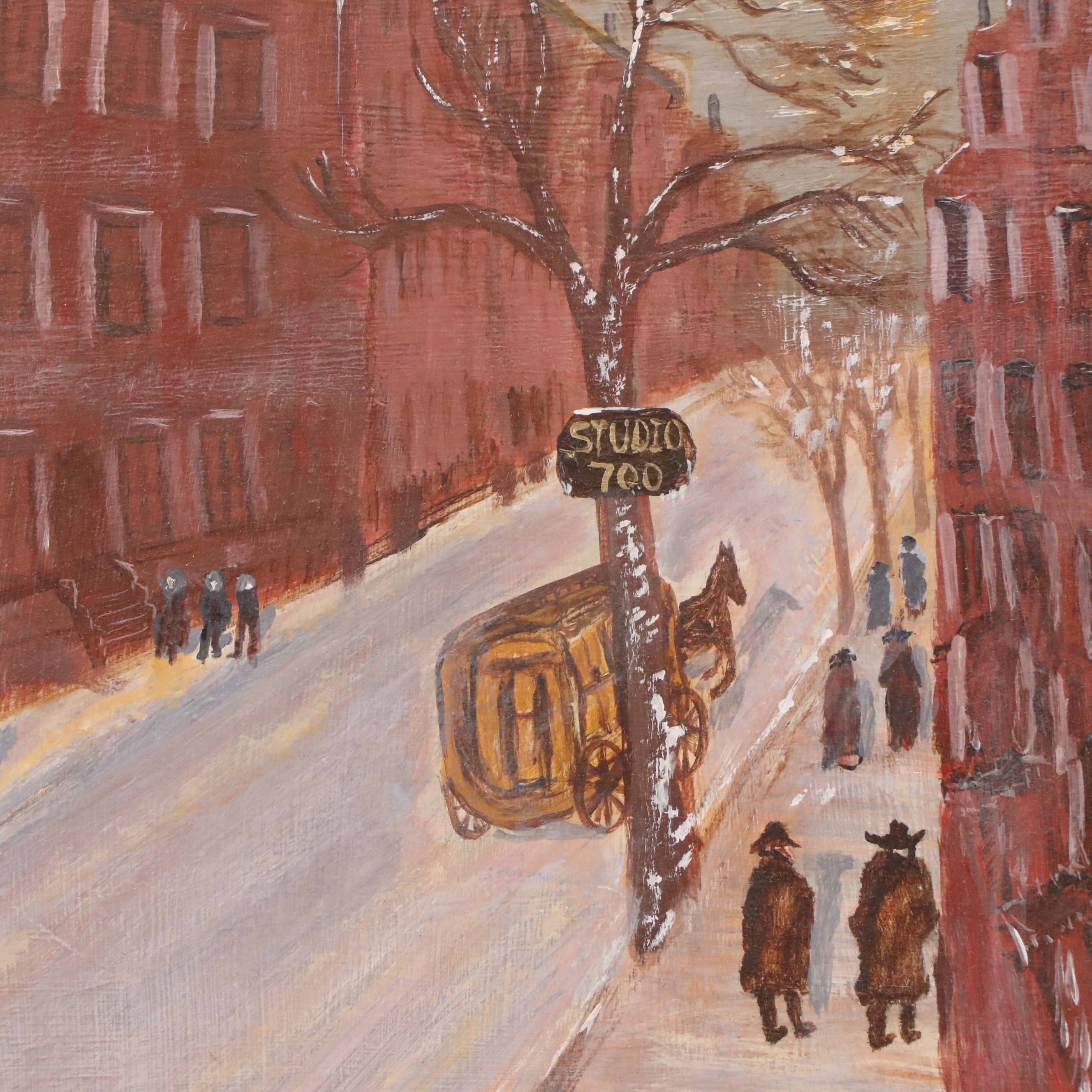 Hans Brinker Landscape Acrylic Painting "Studio 700," 2010