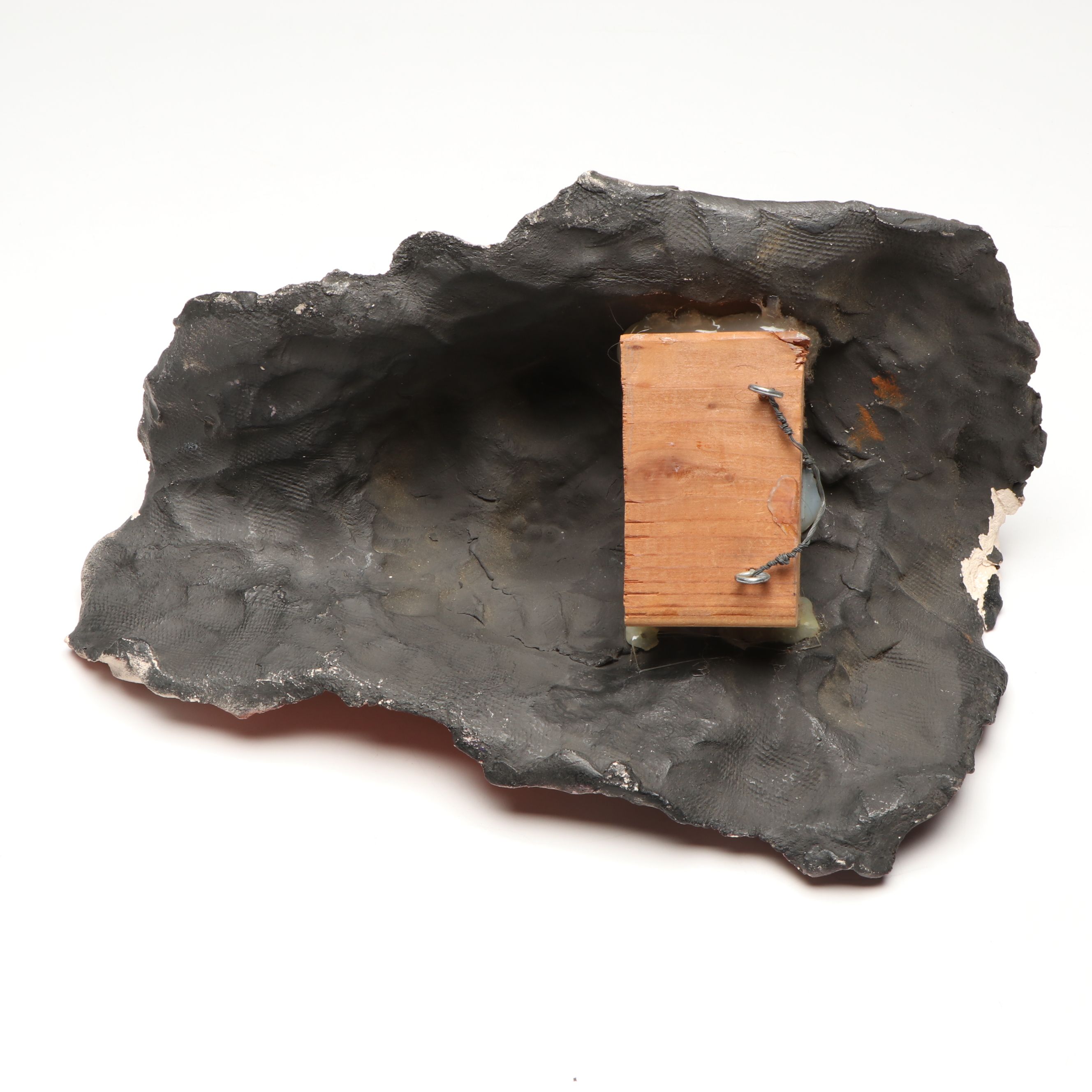 Attributed to Jorg Dubin Plaster Jaguar Mask, Late 20th/Early 21st C.