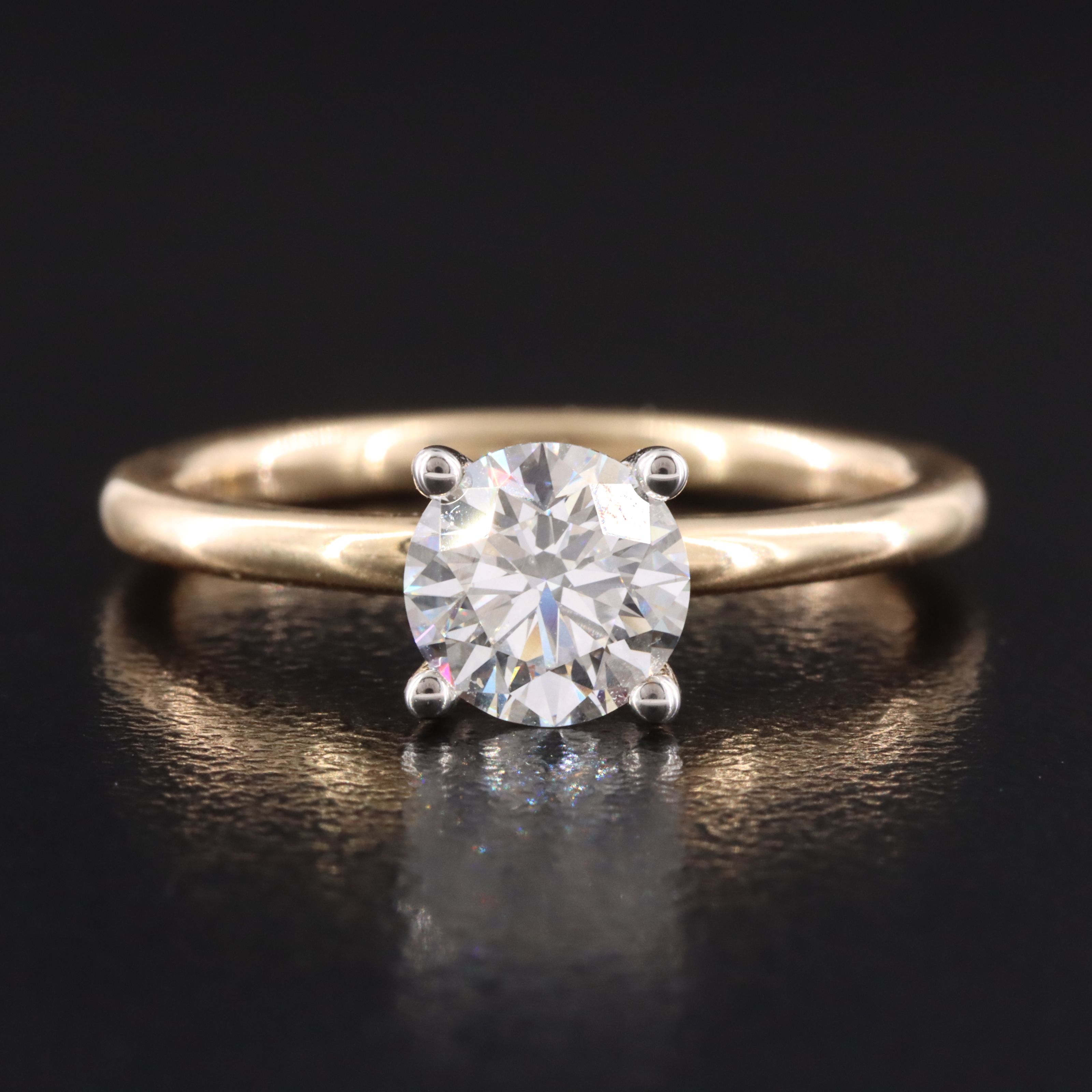 14K 1.00 CT Lab Grown Diamond Ring