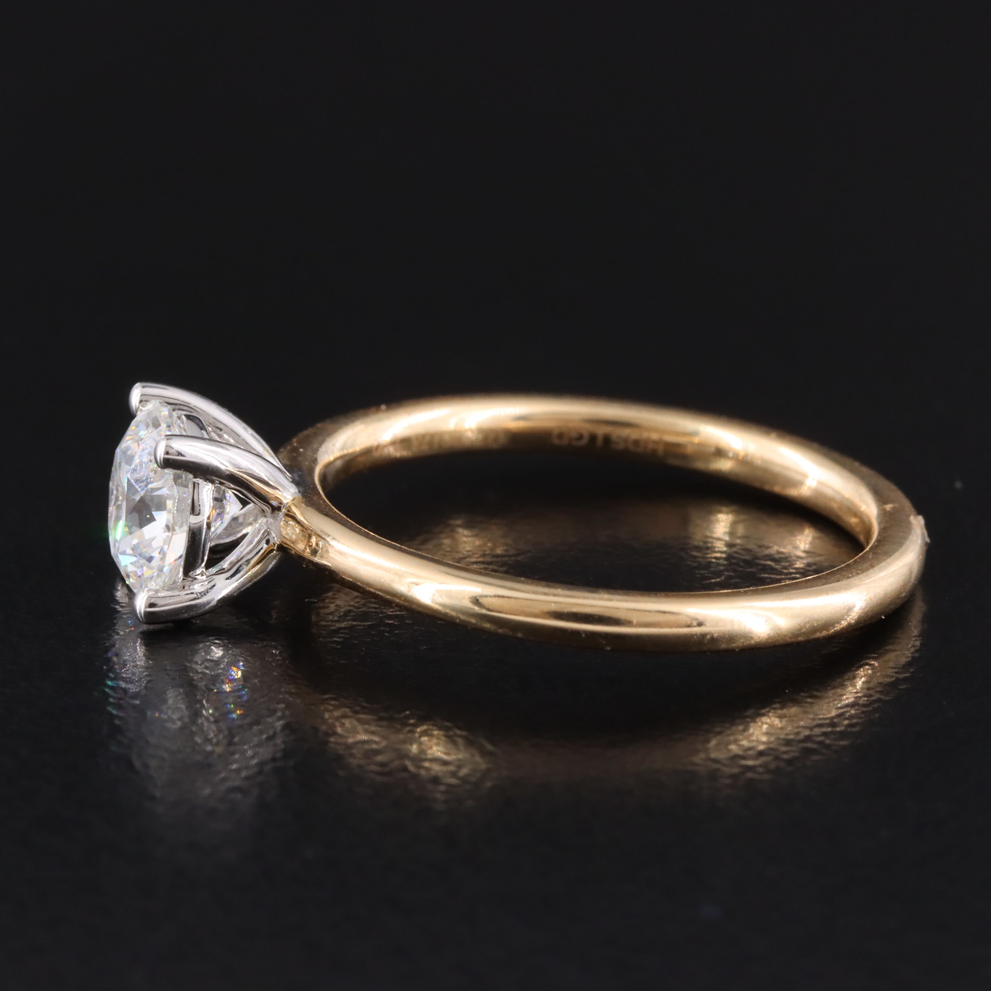 14K 1.00 CT Lab Grown Diamond Ring