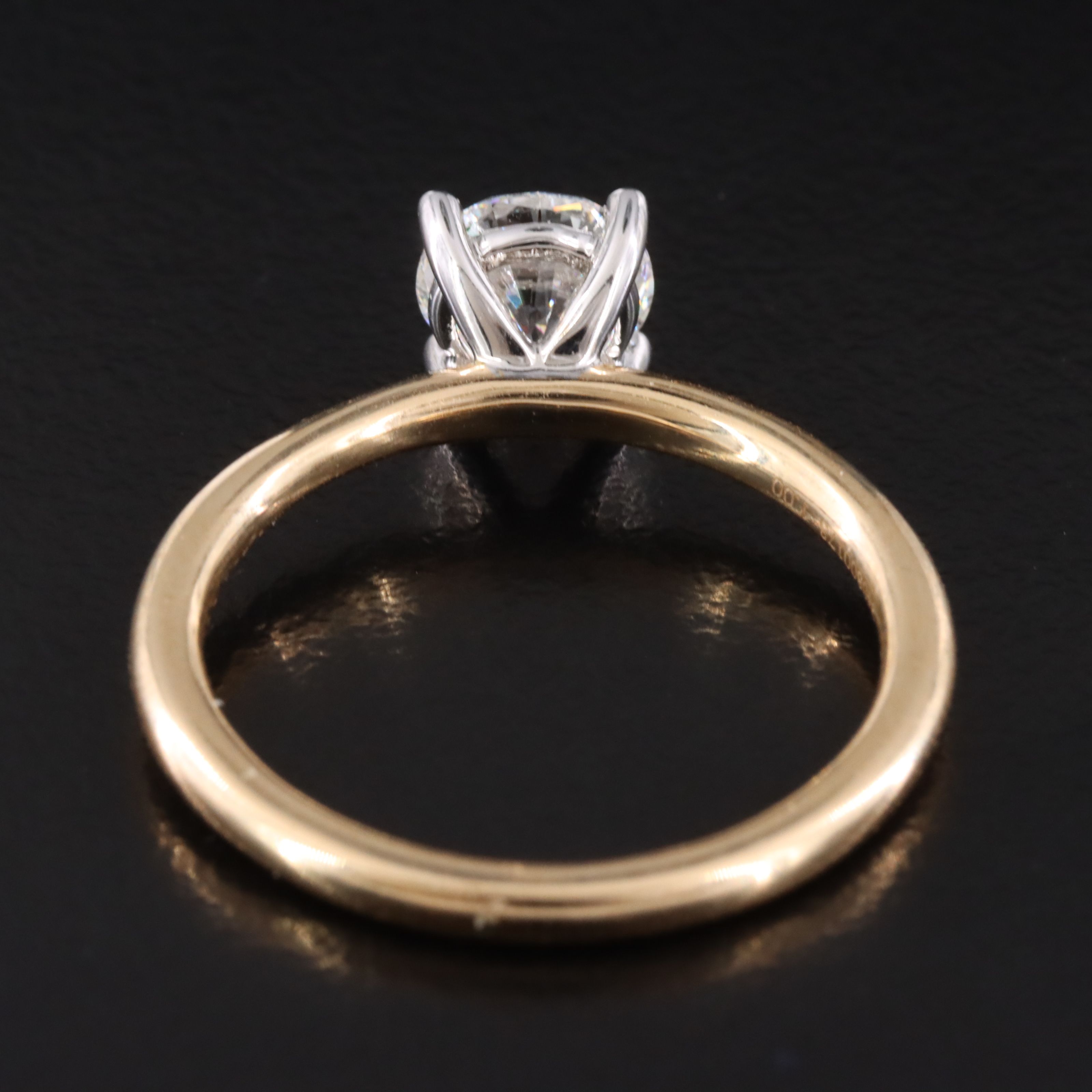 14K 1.00 CT Lab Grown Diamond Ring