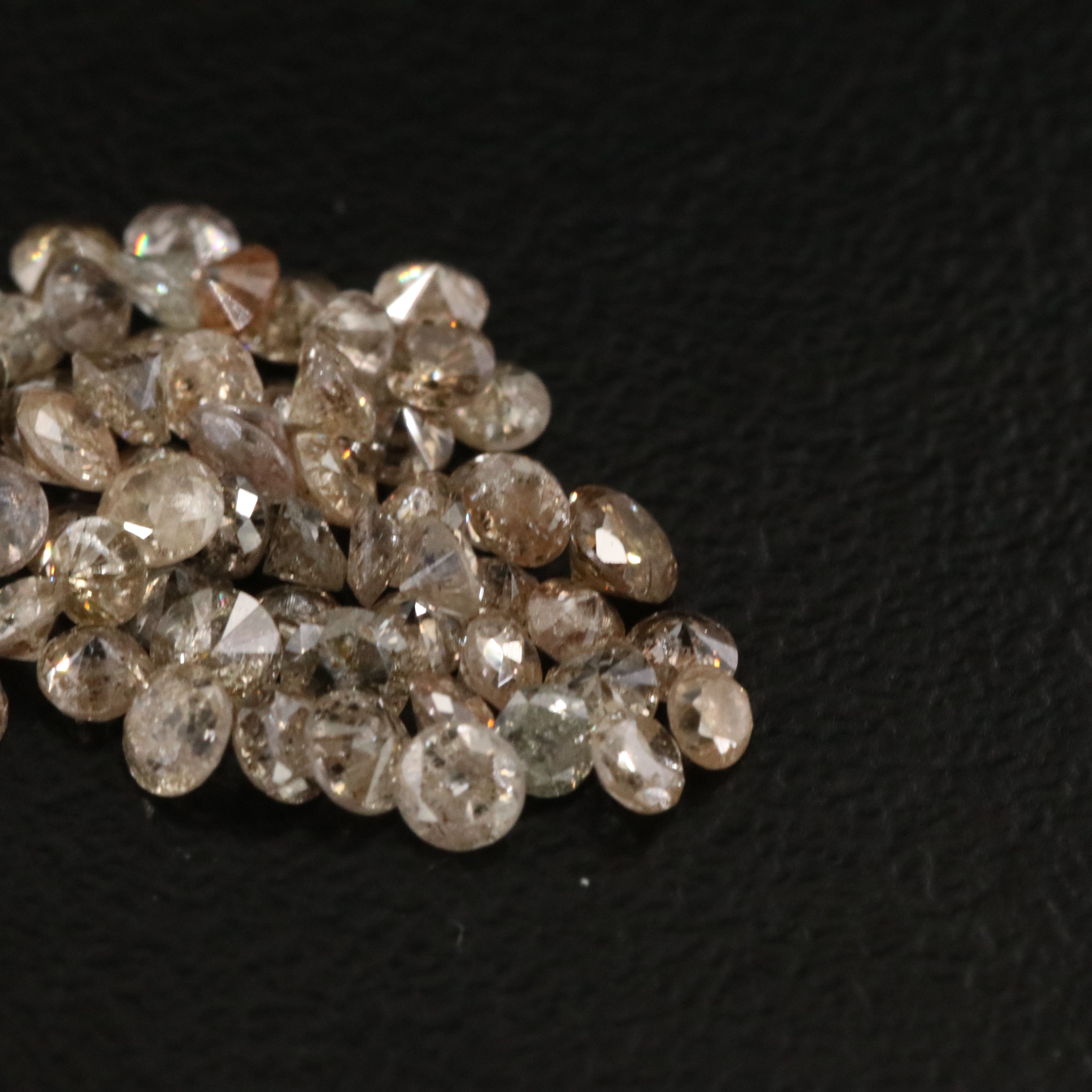 Loose 2.36 CTW Diamond Lot Including Fancy Brown