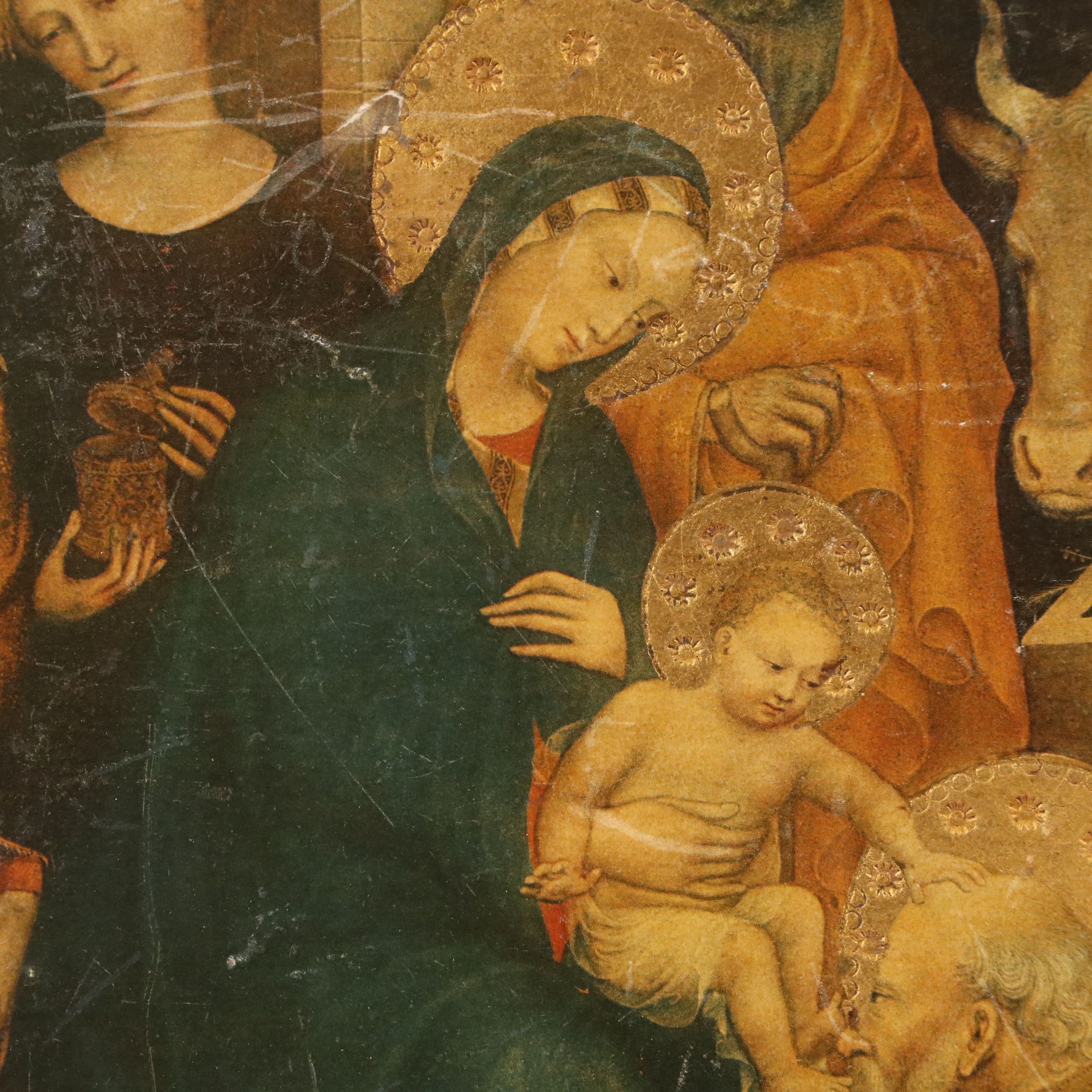 After Gentile da Fabriano Offset Litho "The Adoration of the Magi," 20th C.