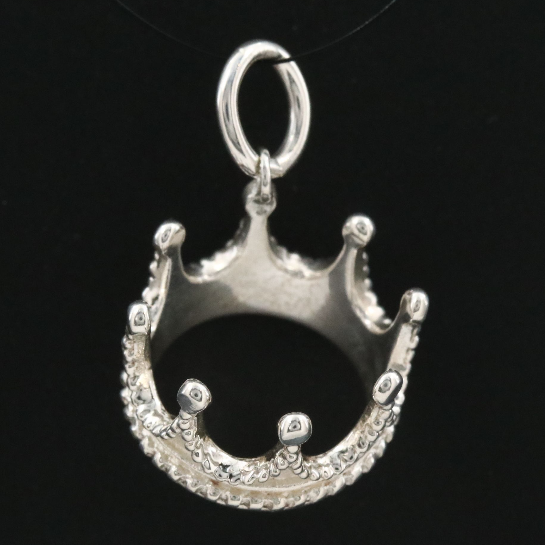 Tiffany & Co. Sterling Crown Charm