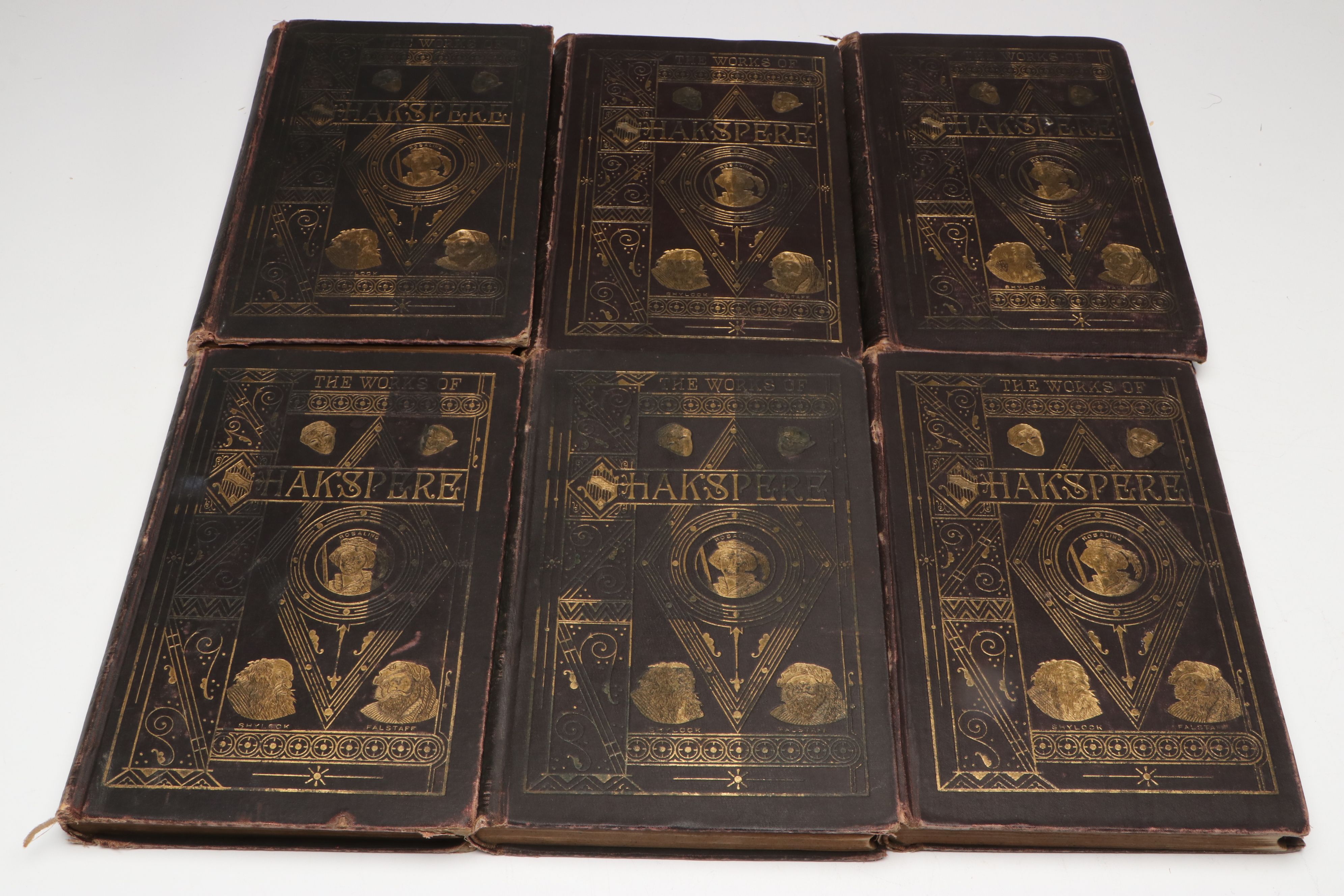 Pictorial Edition "The Works of Shakspere" Partial Set Edited by Charles Knight