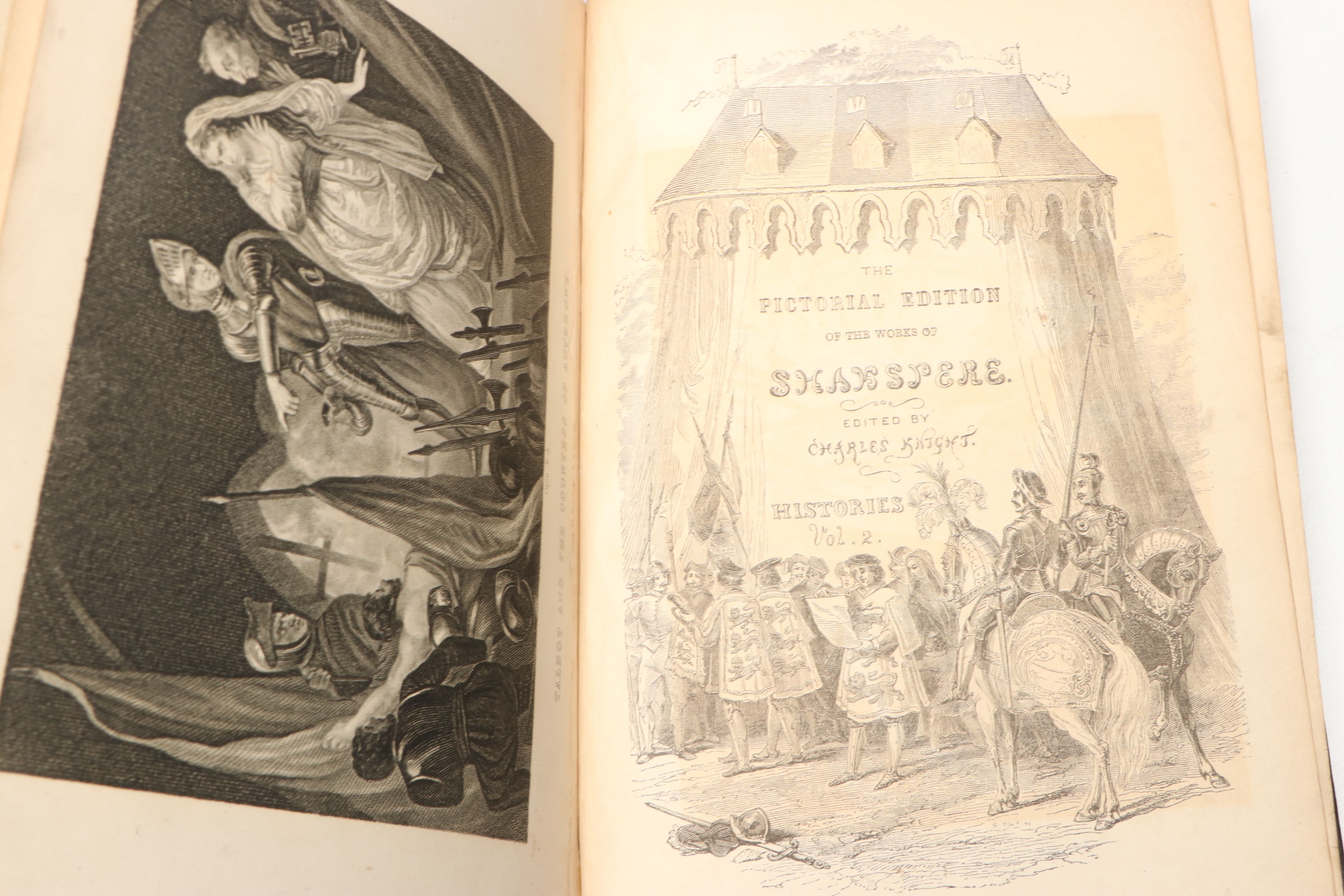 Pictorial Edition "The Works of Shakspere" Partial Set Edited by Charles Knight