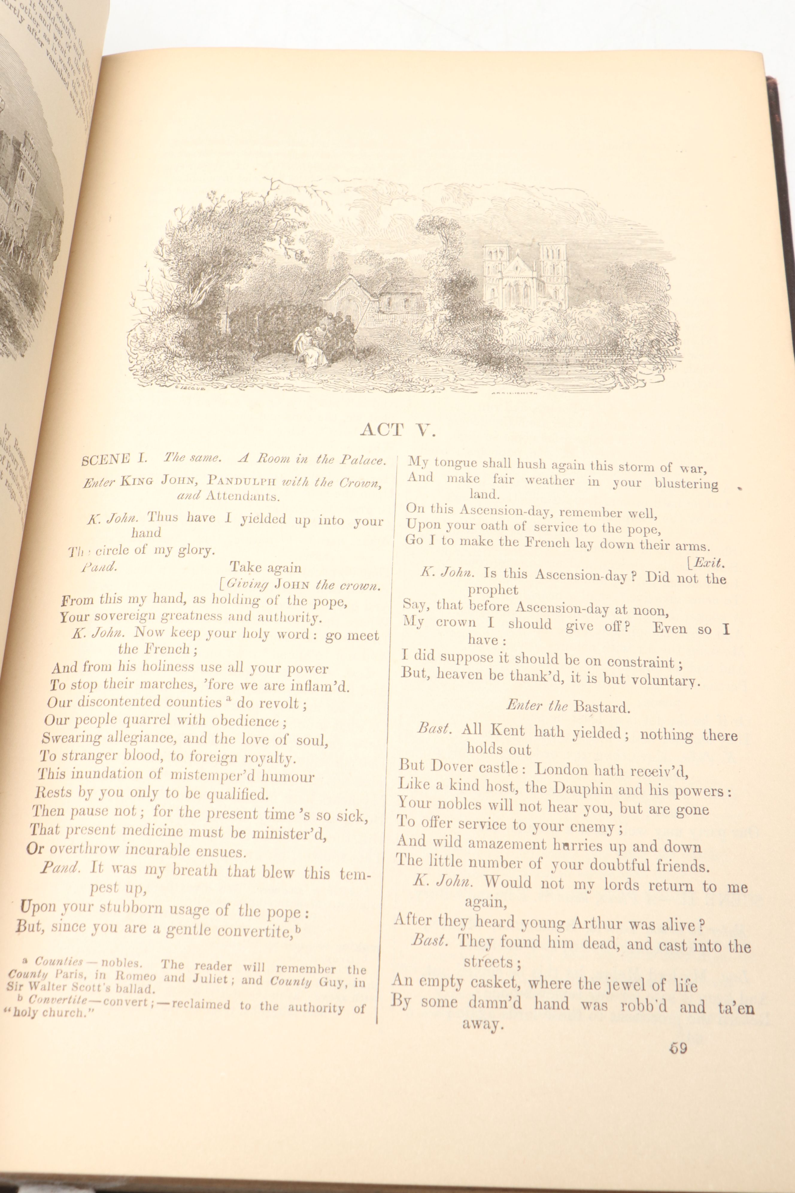 Pictorial Edition "The Works of Shakspere" Partial Set Edited by Charles Knight