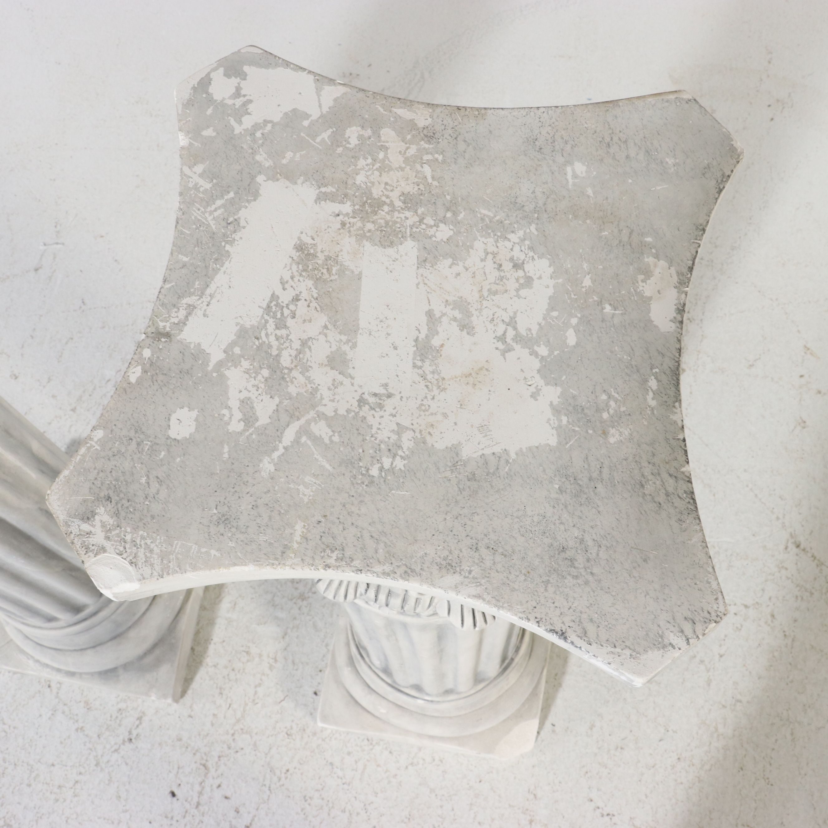 Pair of Corinthian Order Column Pedestals, Late 20th Century