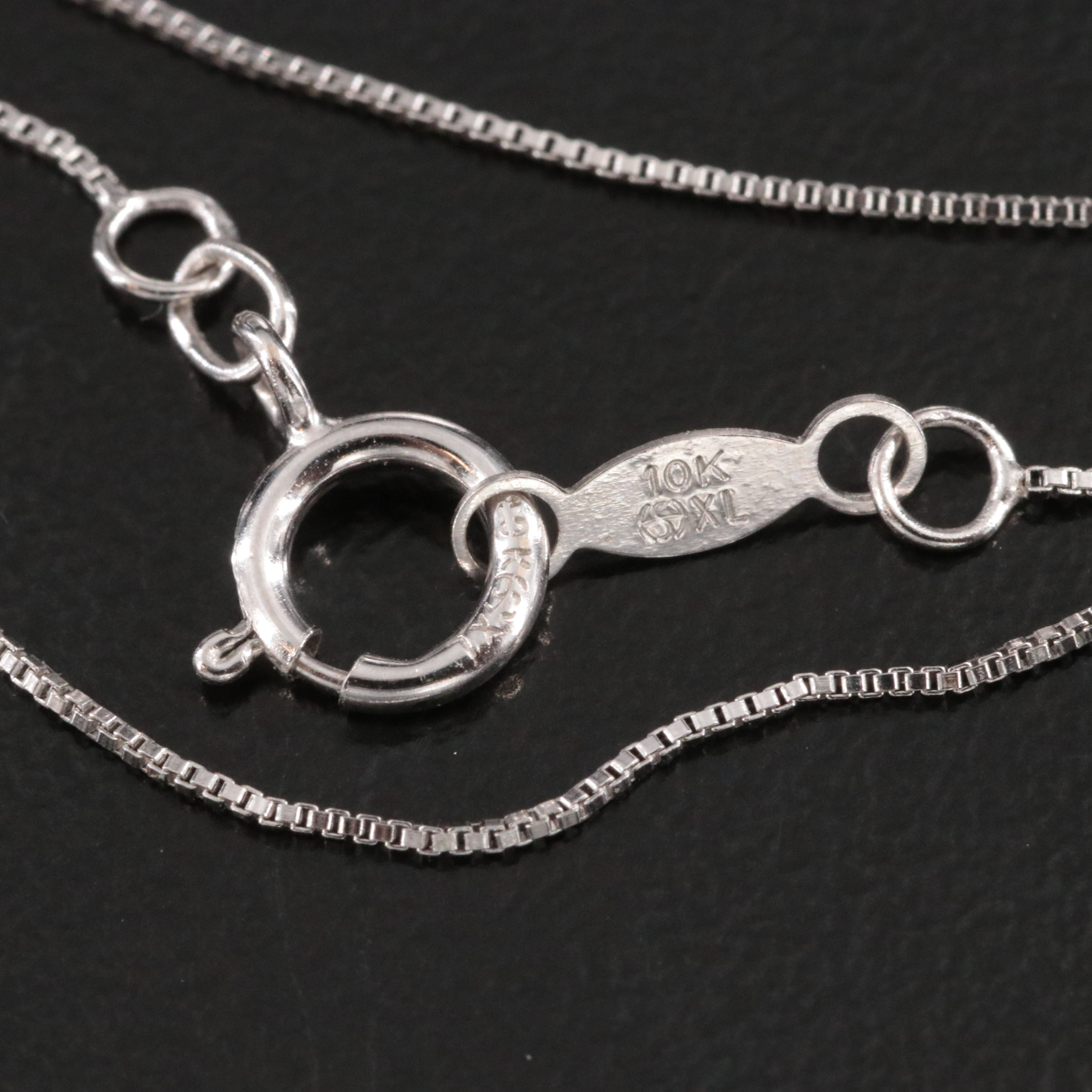 10K Pavé Penguin Pendant Necklace Including Fancy Black