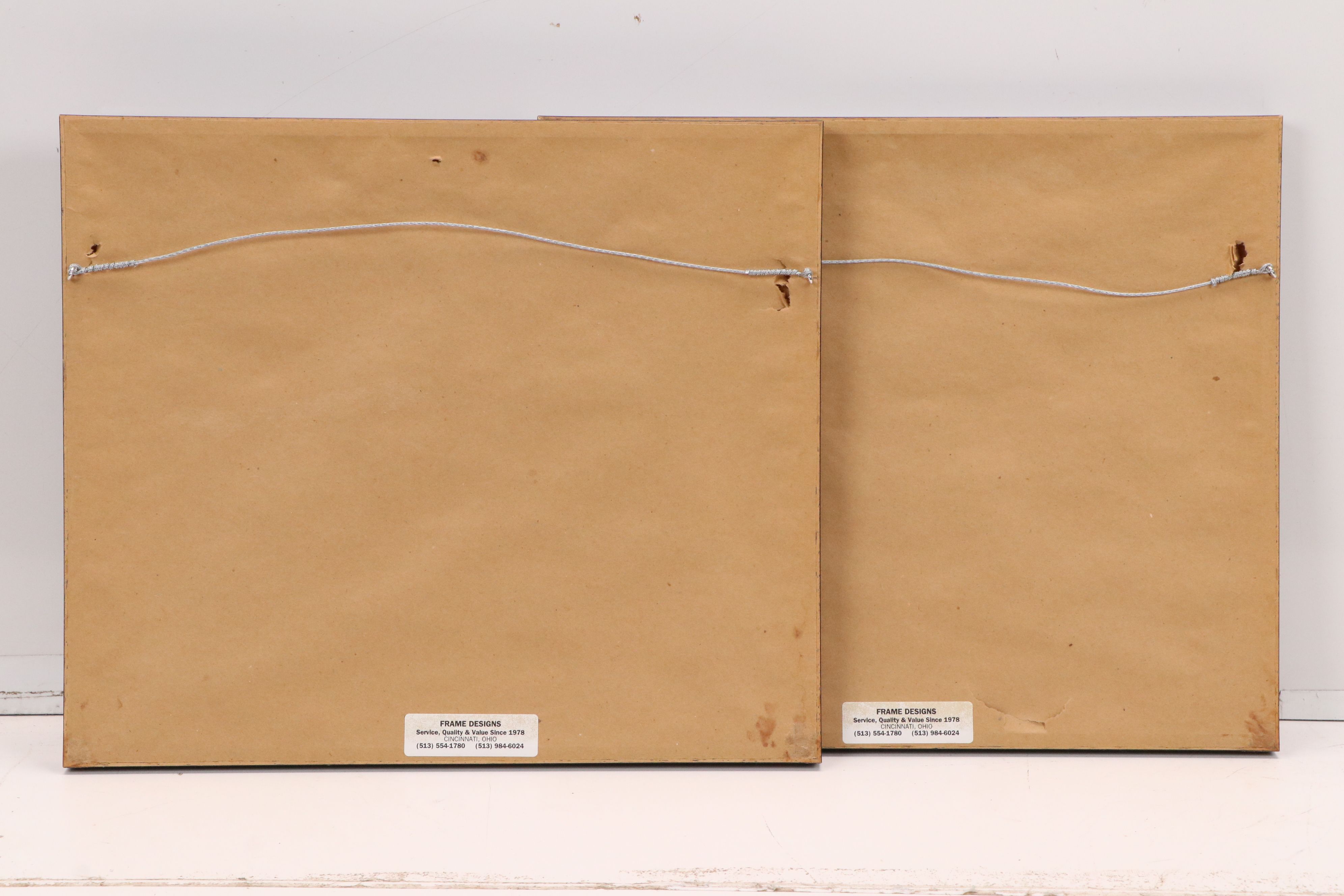 Henry von Roessler Offset Lithographs "Trading Post" & "Navajo Pick-Up," 20th C.