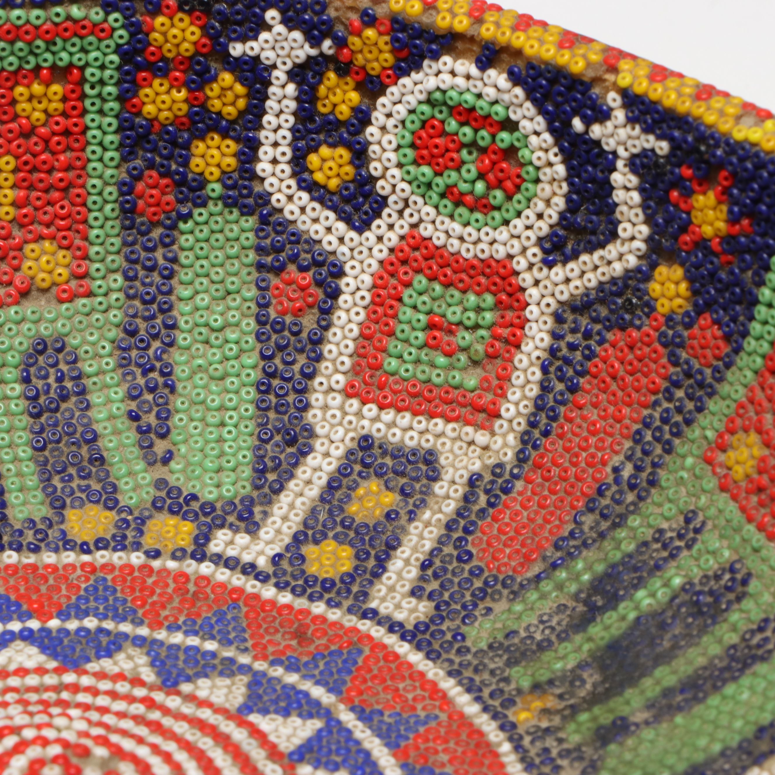 Handmade Gourd Bowl with Glass Bead Inlay and More