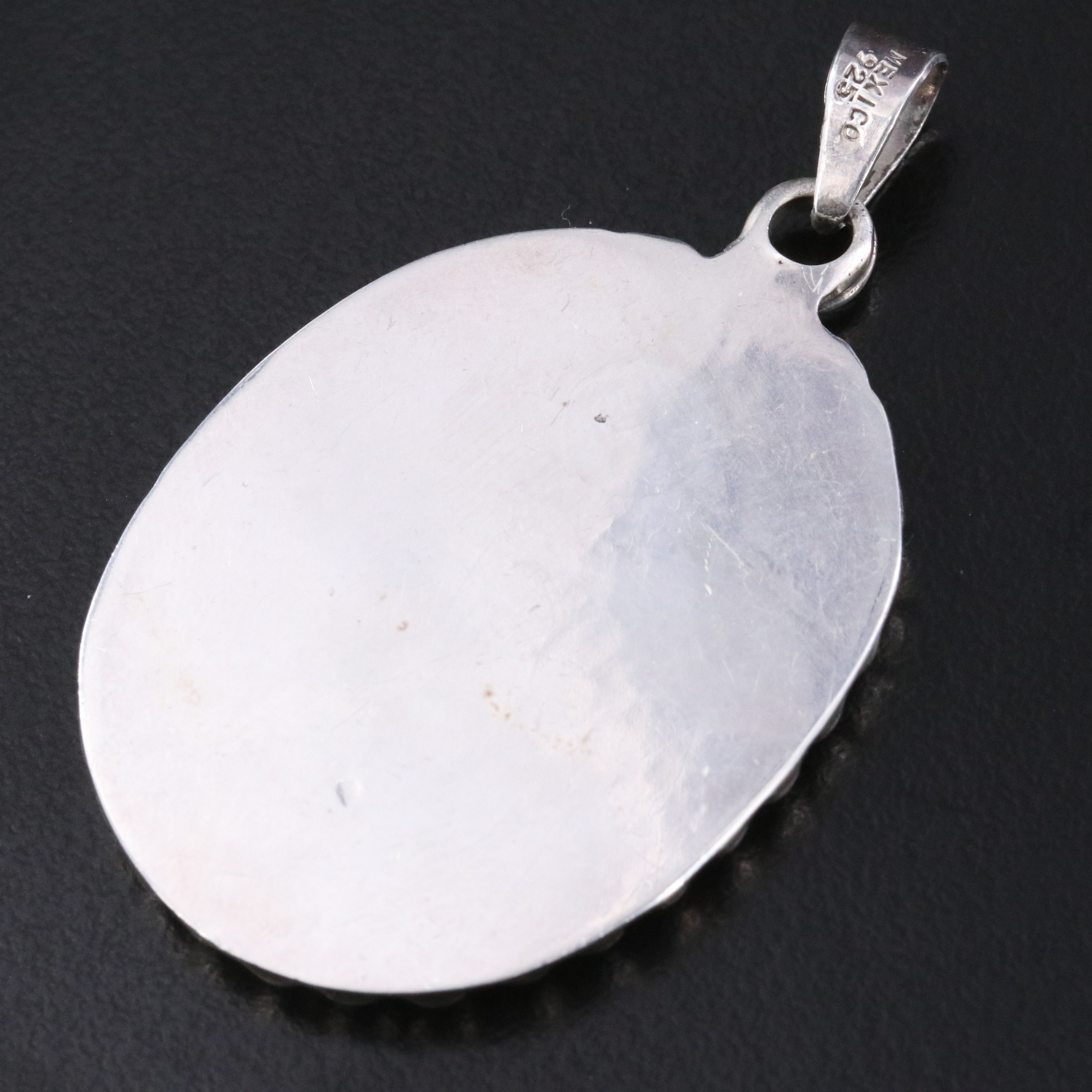 Sterling Our Lady of Guadaloupe Pendant