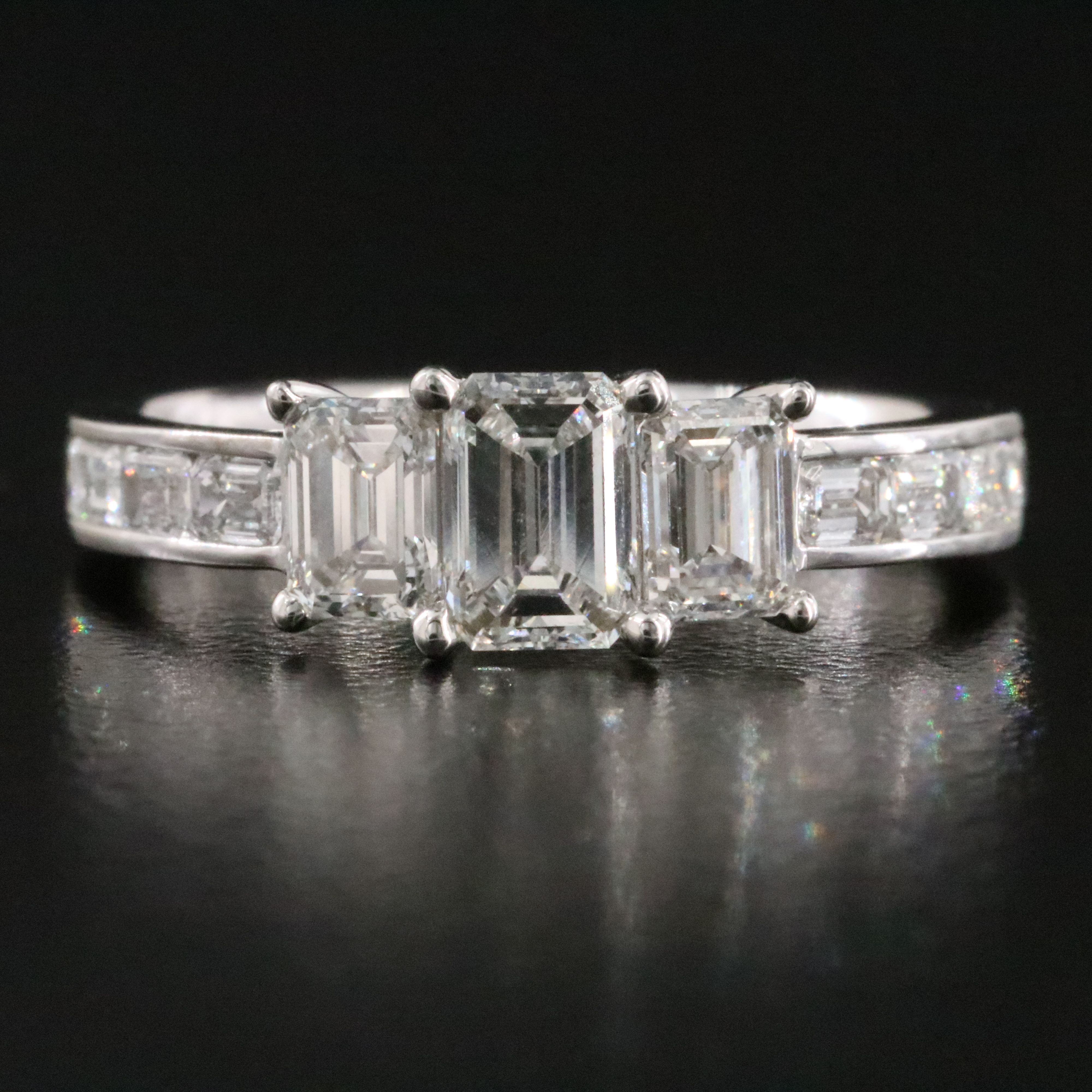 14K 2.00 CTW Lab Grown Diamond Ring