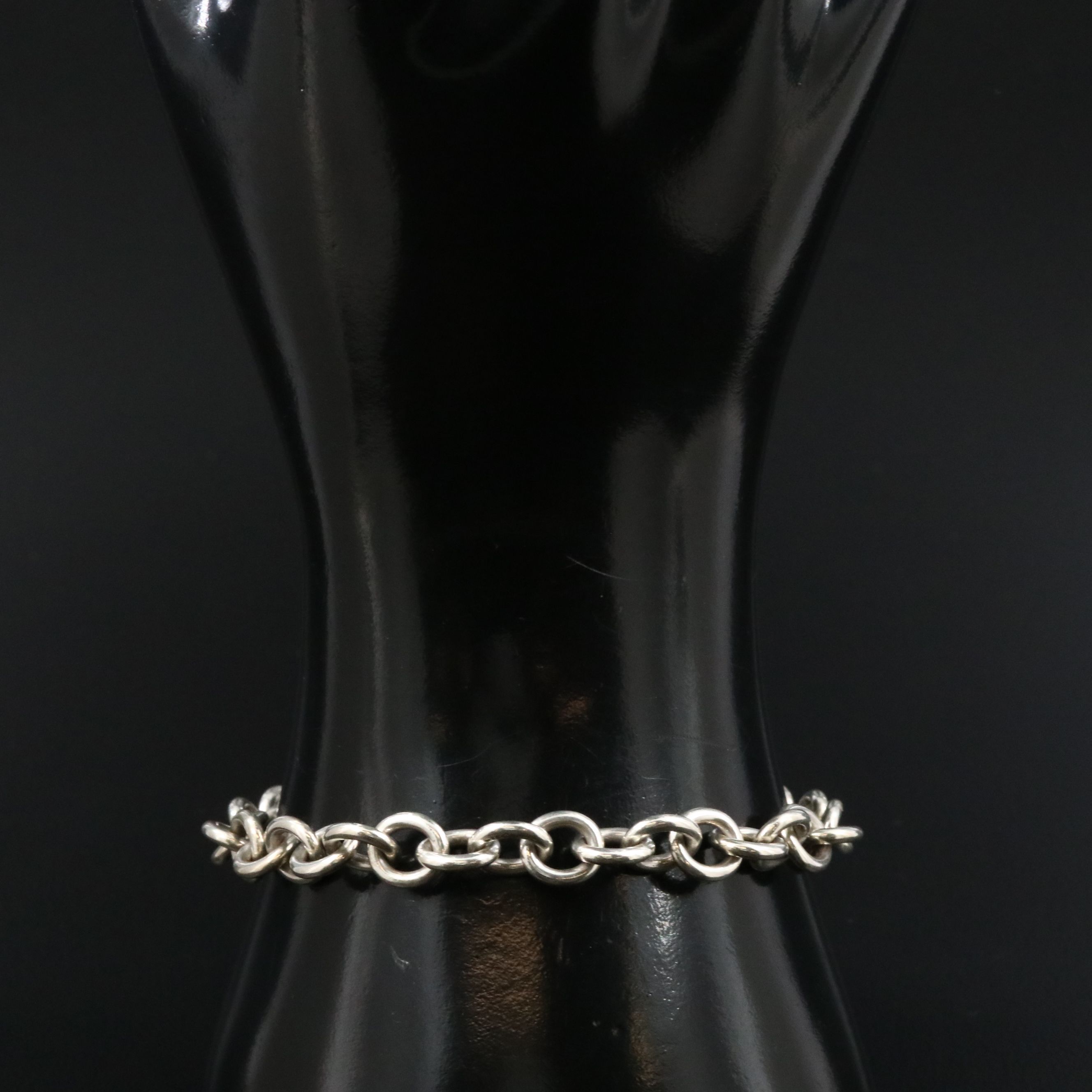 Tiffany & Co. 1837 Sterling Interlocking Circle Bracelet