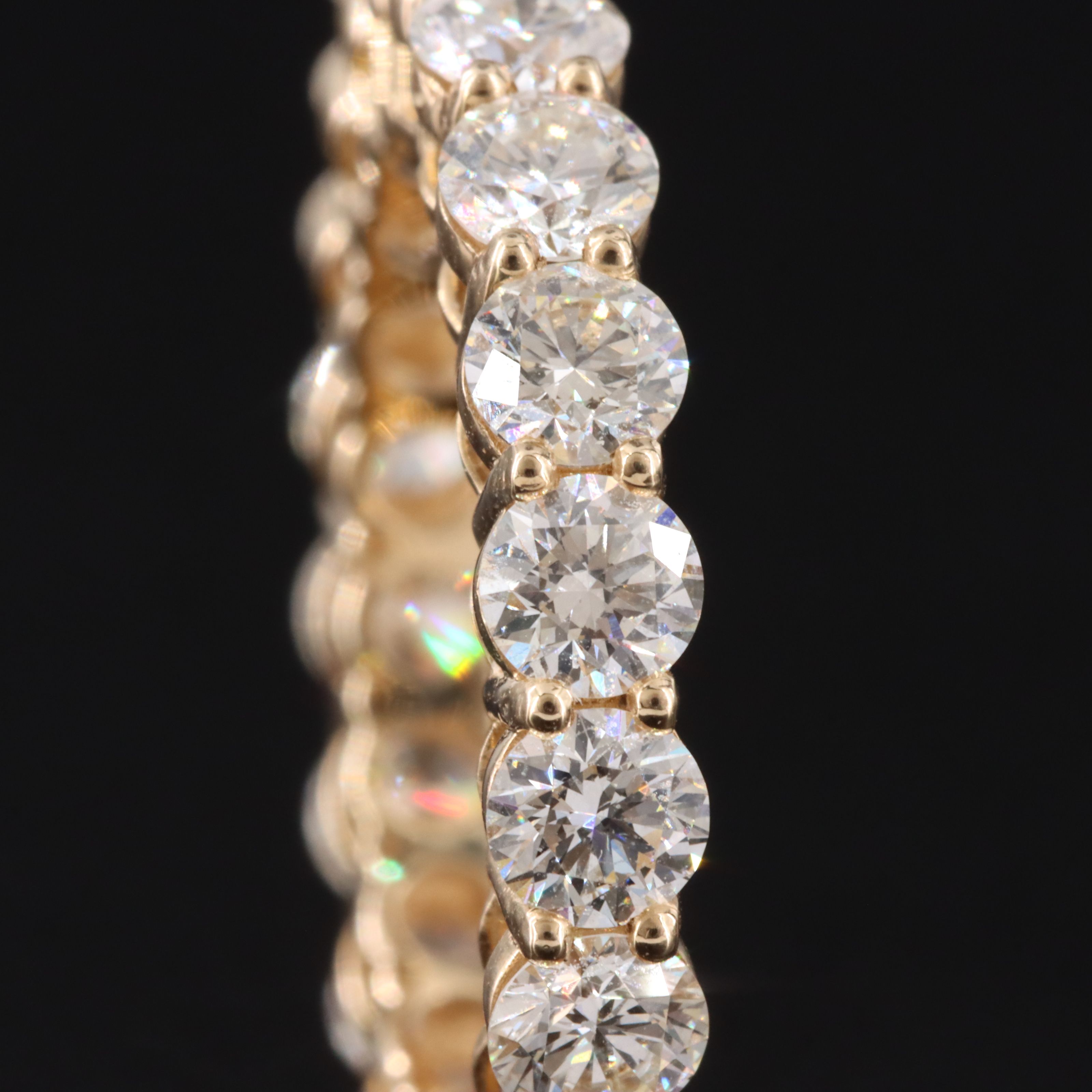 14K 3.26 CTW Lab Grown Diamond Eternity Band