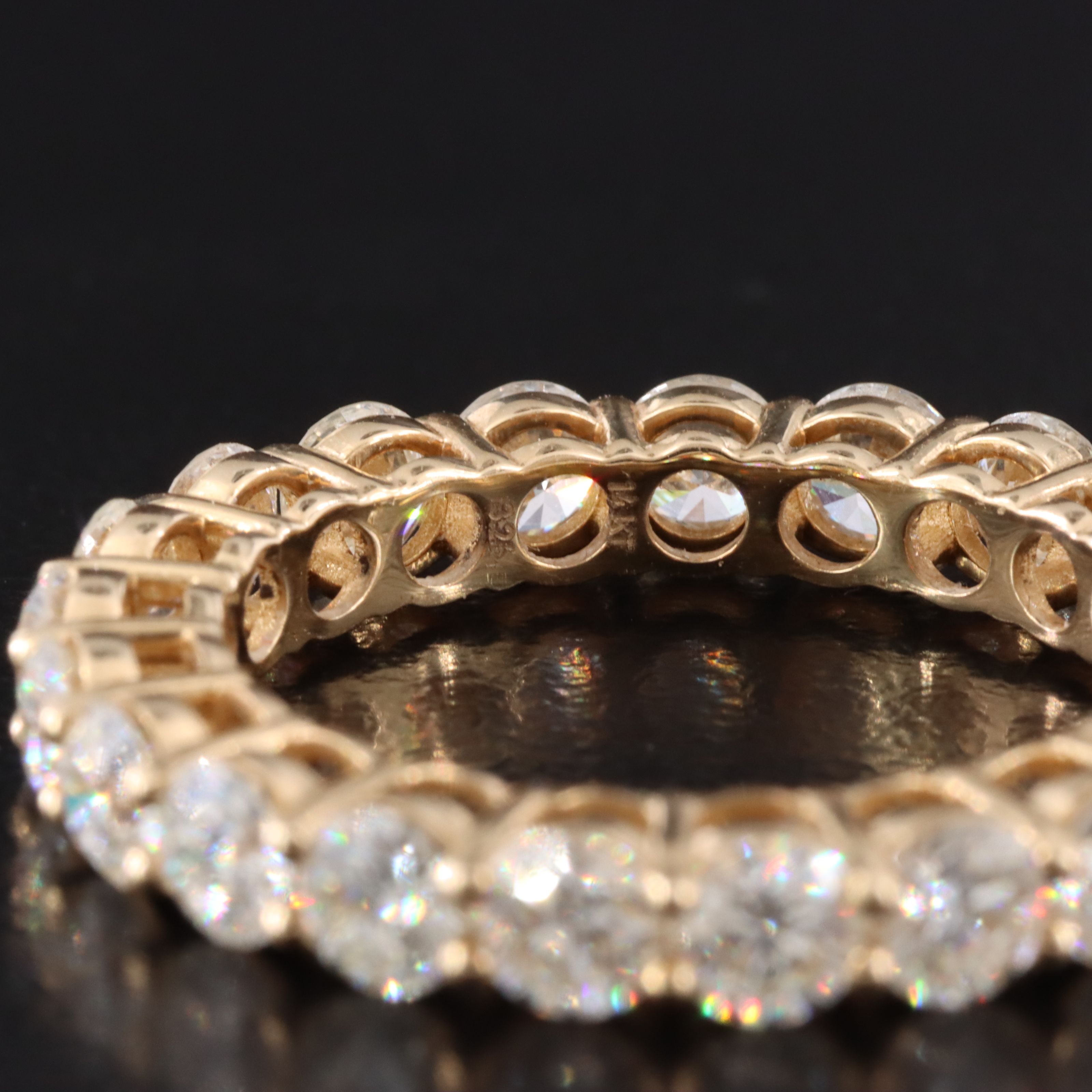 14K 3.26 CTW Lab Grown Diamond Eternity Band