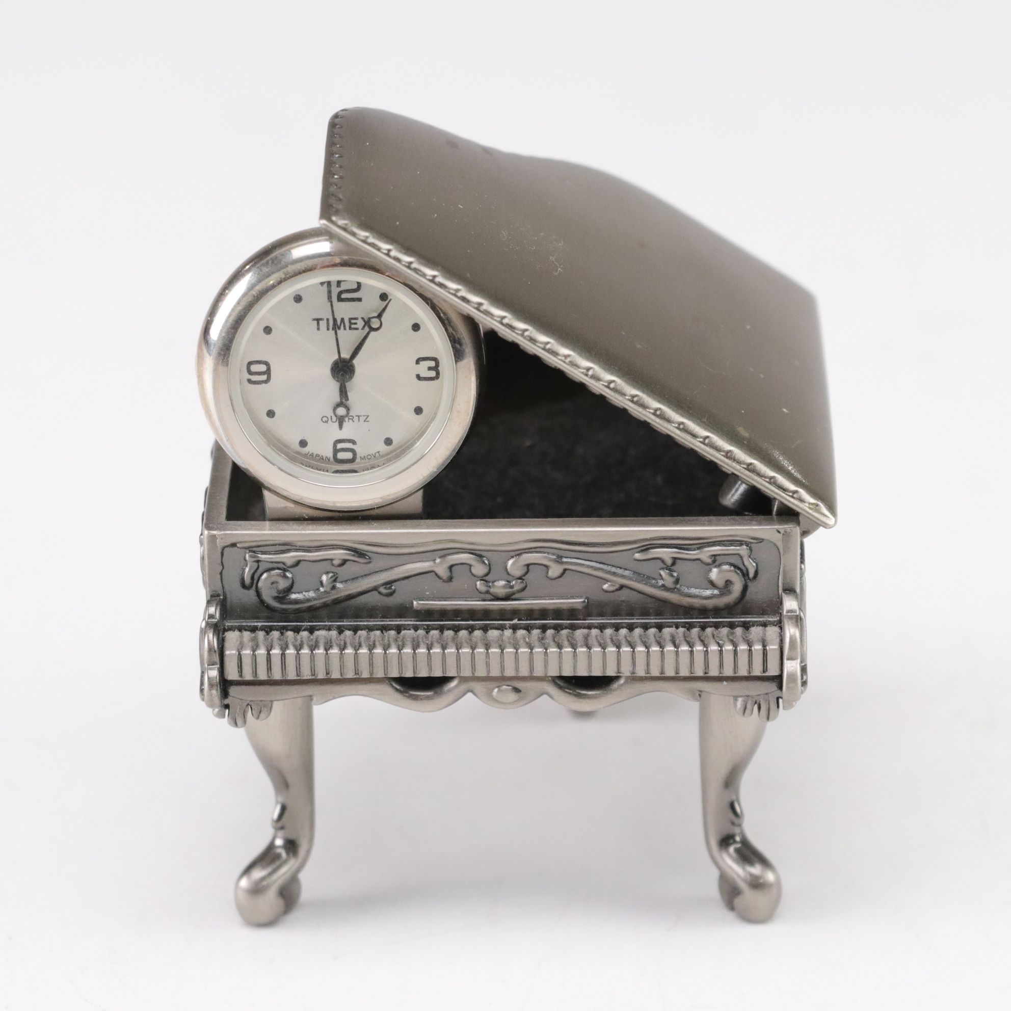 Grand Piano Music Boxes with Desk Clock and Pitch Pipe