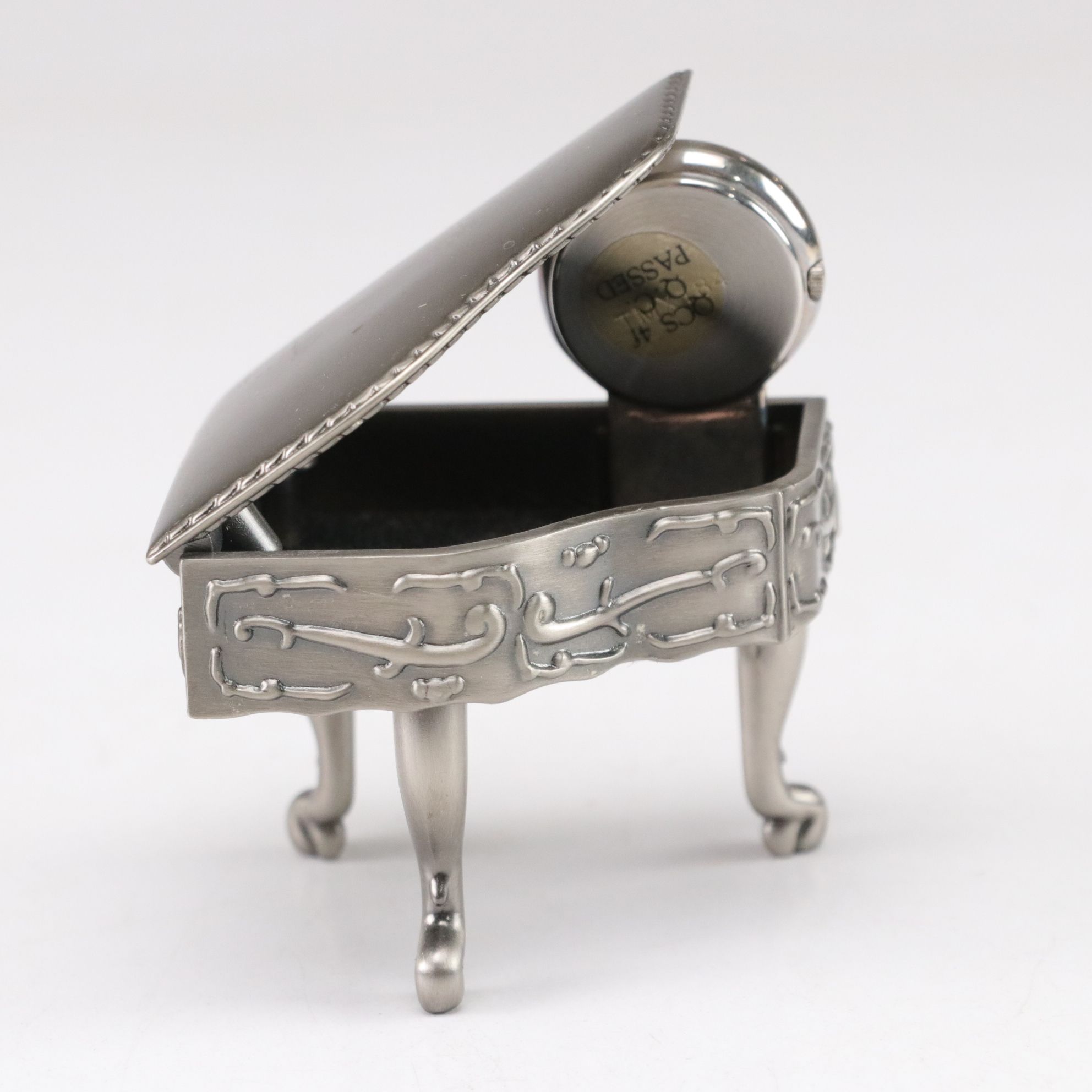 Grand Piano Music Boxes with Desk Clock and Pitch Pipe