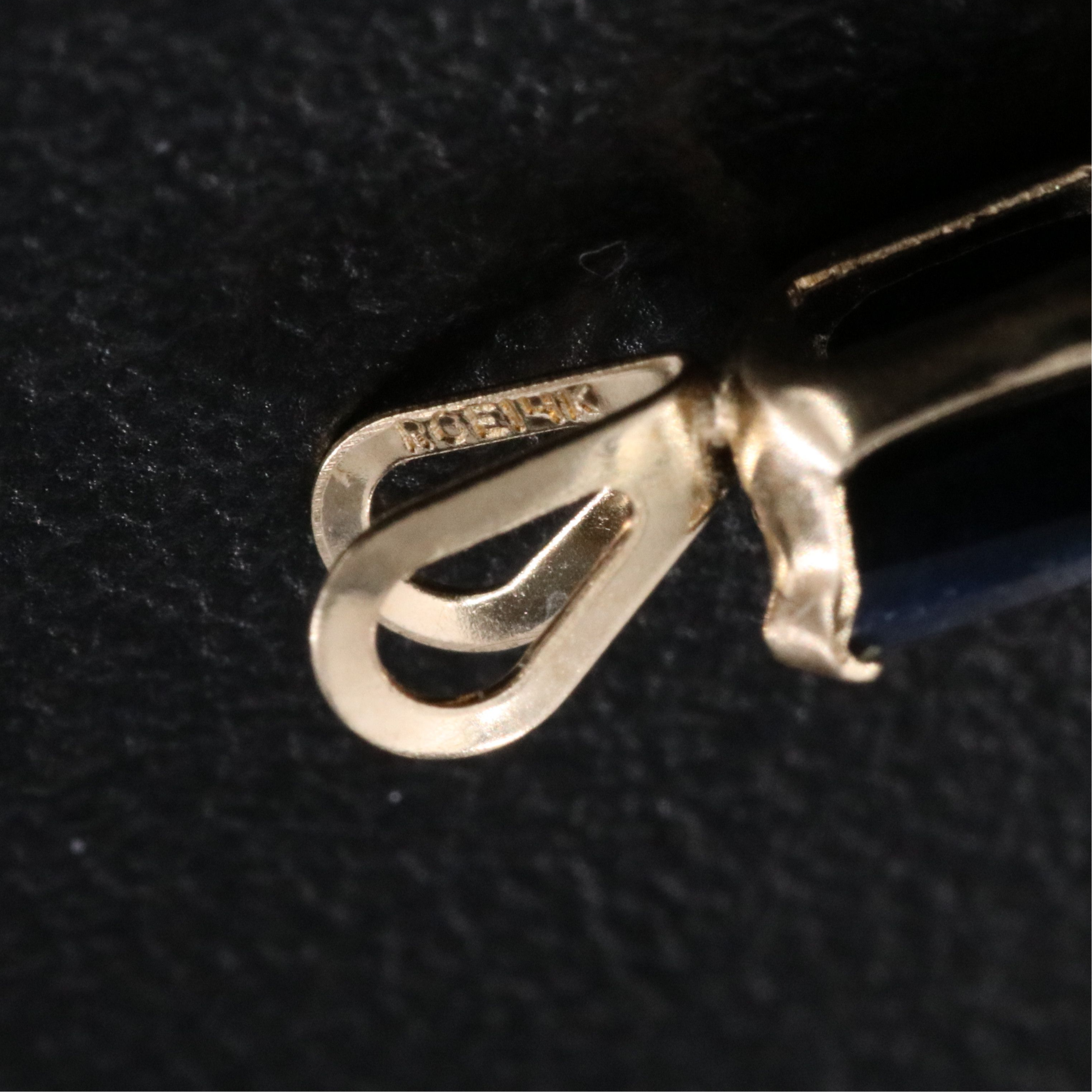 14K Sapphire Pendant