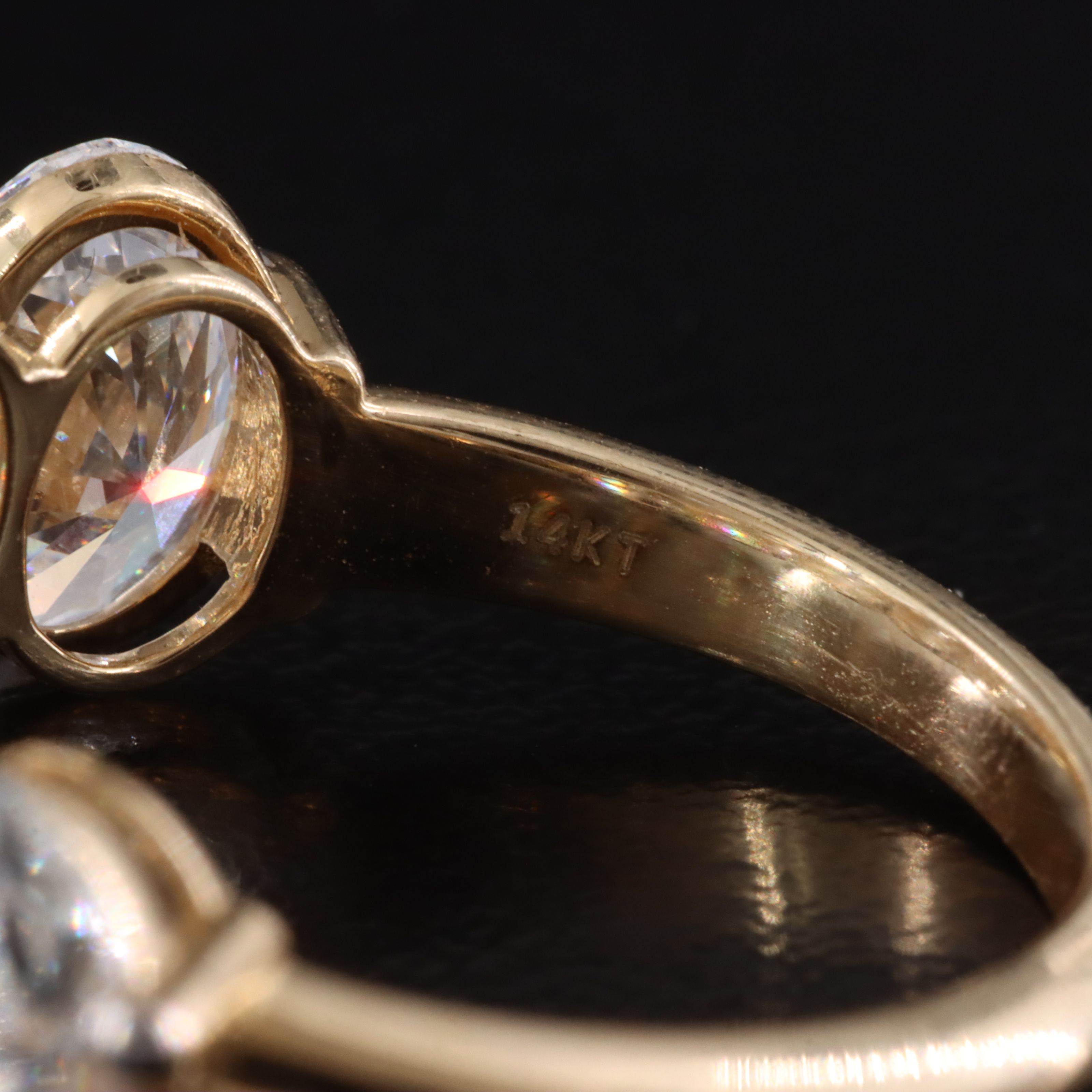 14K 5.36 CTW Lab Grown Diamond Band