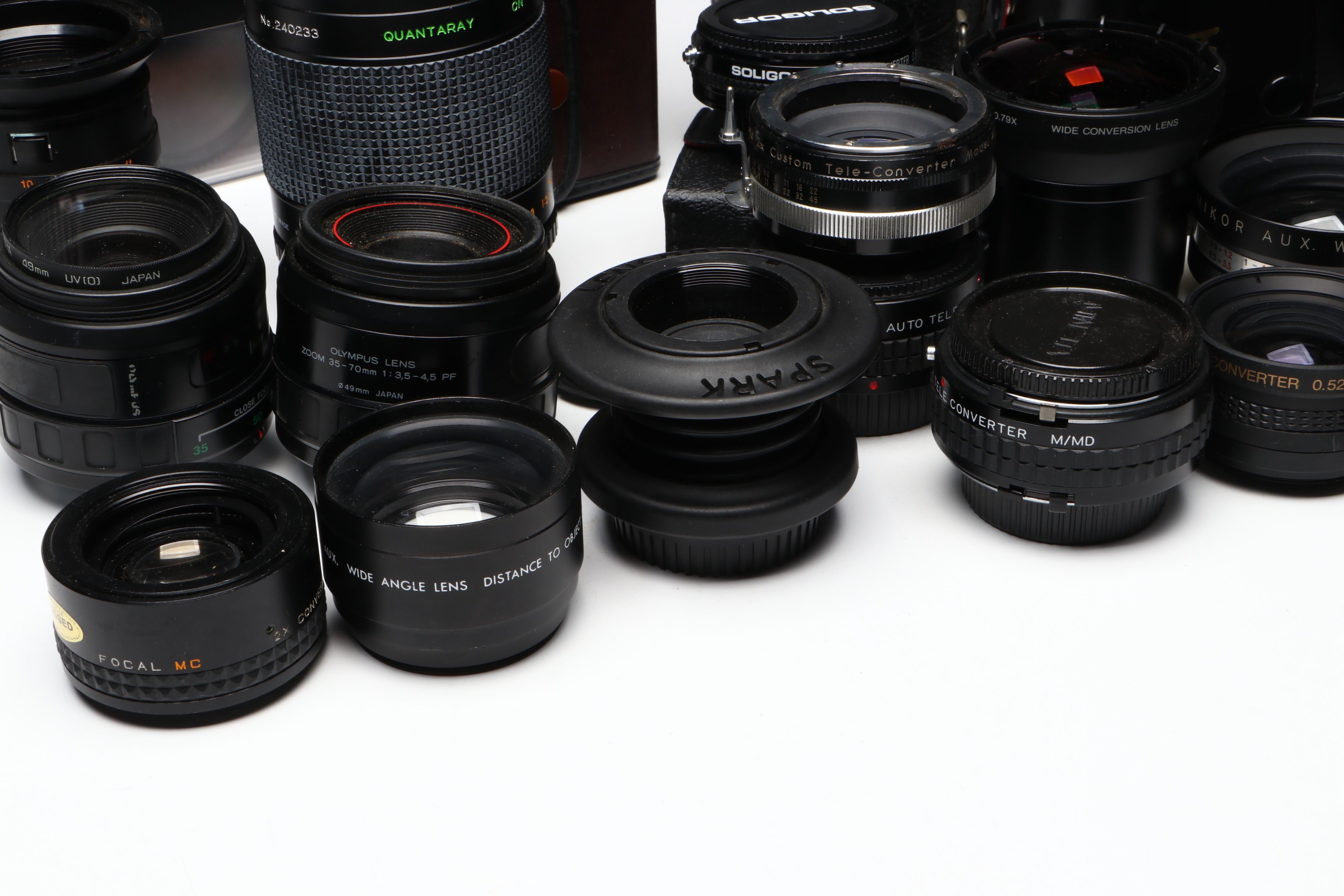 Vivitar, Minolta and Other Lenses with More Camera Accessories