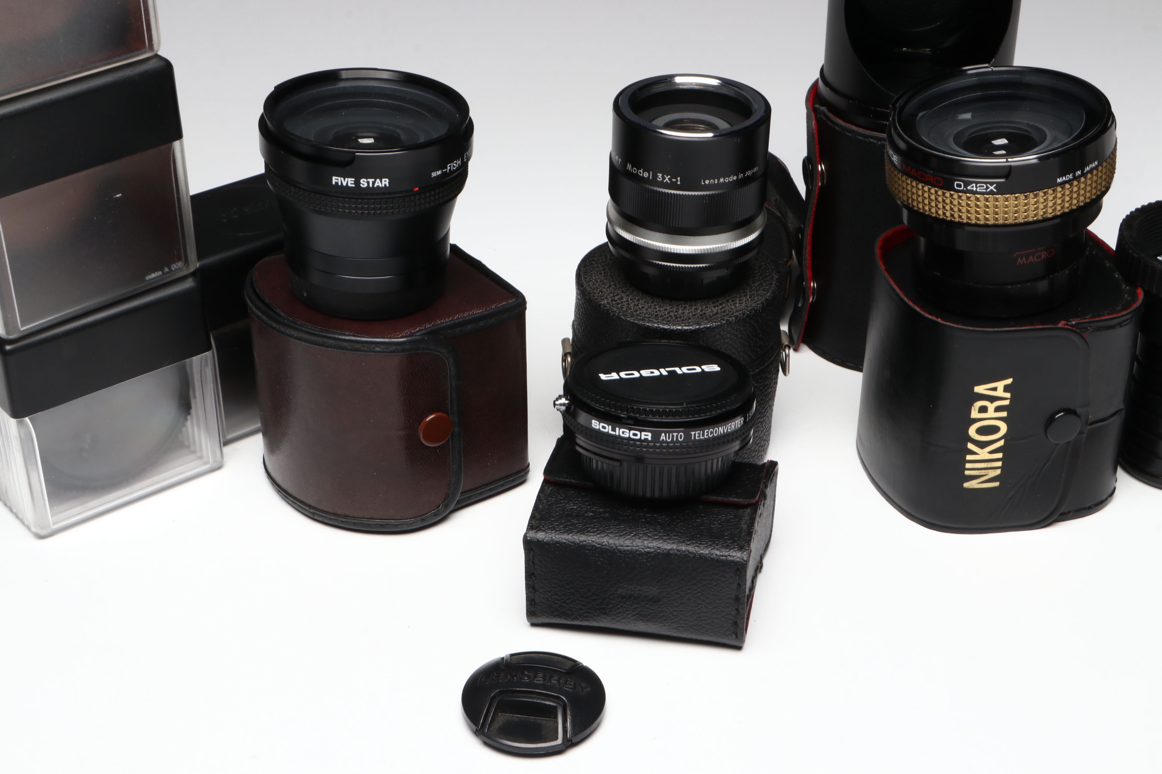 Vivitar, Minolta and Other Lenses with More Camera Accessories
