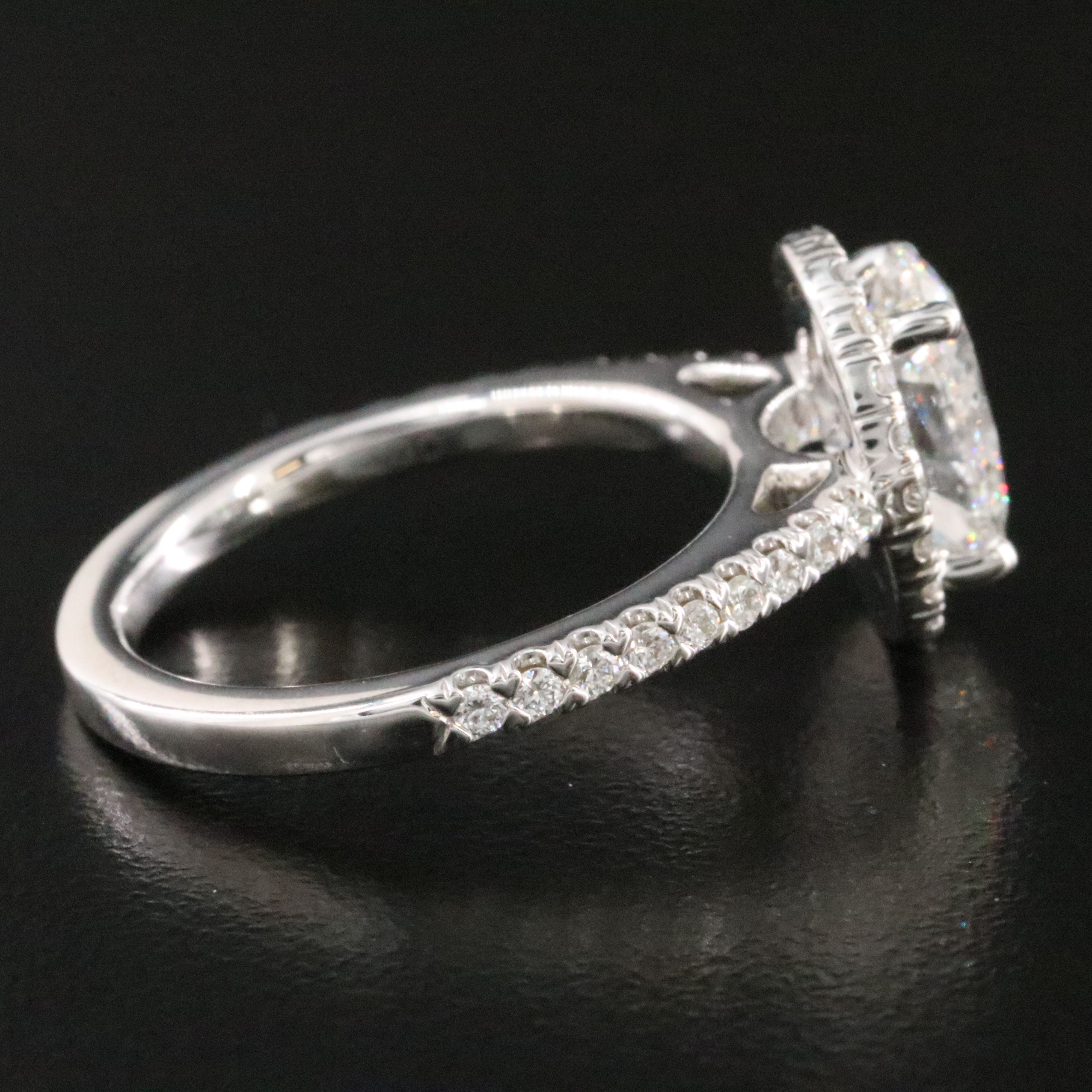 14K 2.58 CTW Lab Grown Diamond Ring with IGI Online Report