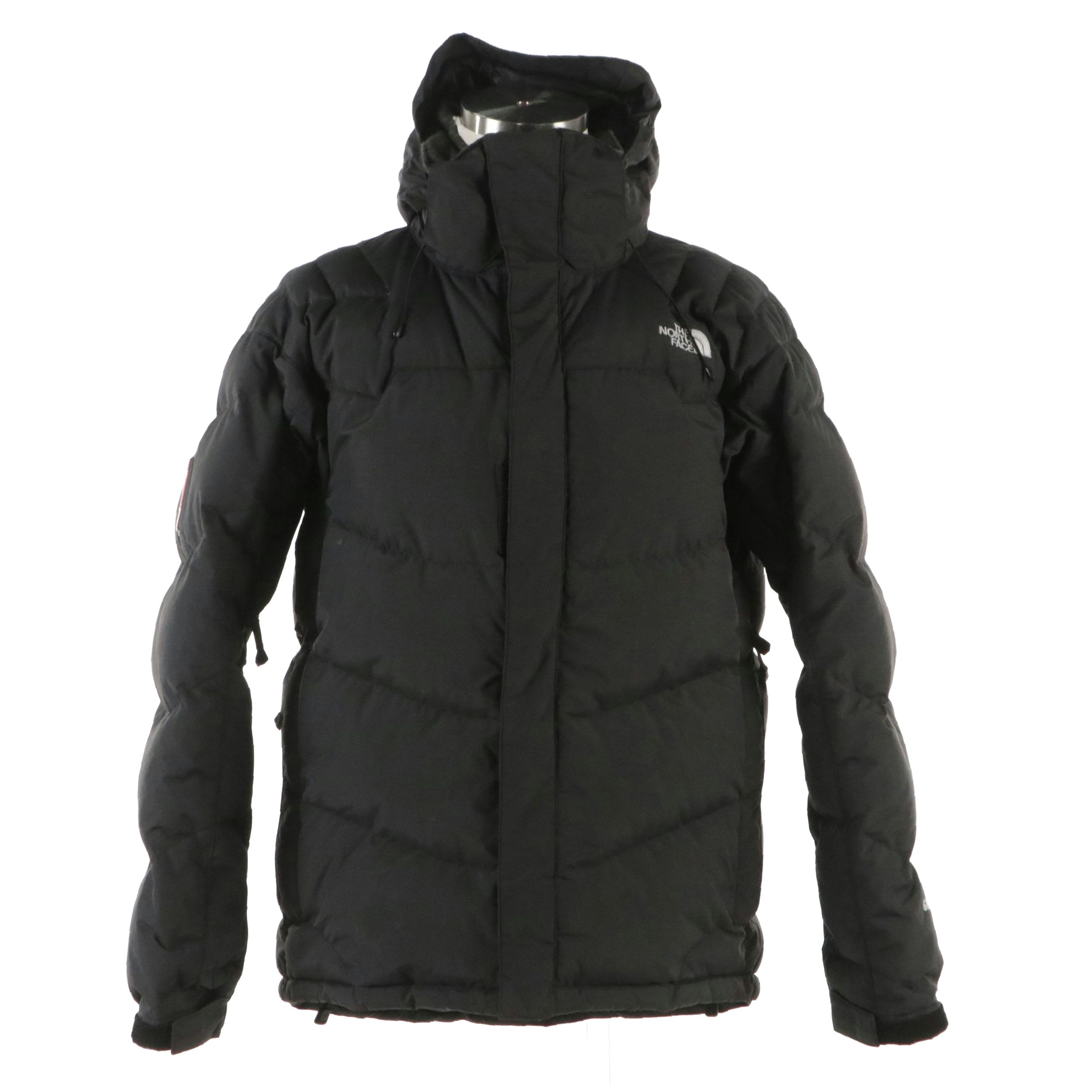 Men's The North Face Prodigy Ski Puffer Jacket in Black Nylon