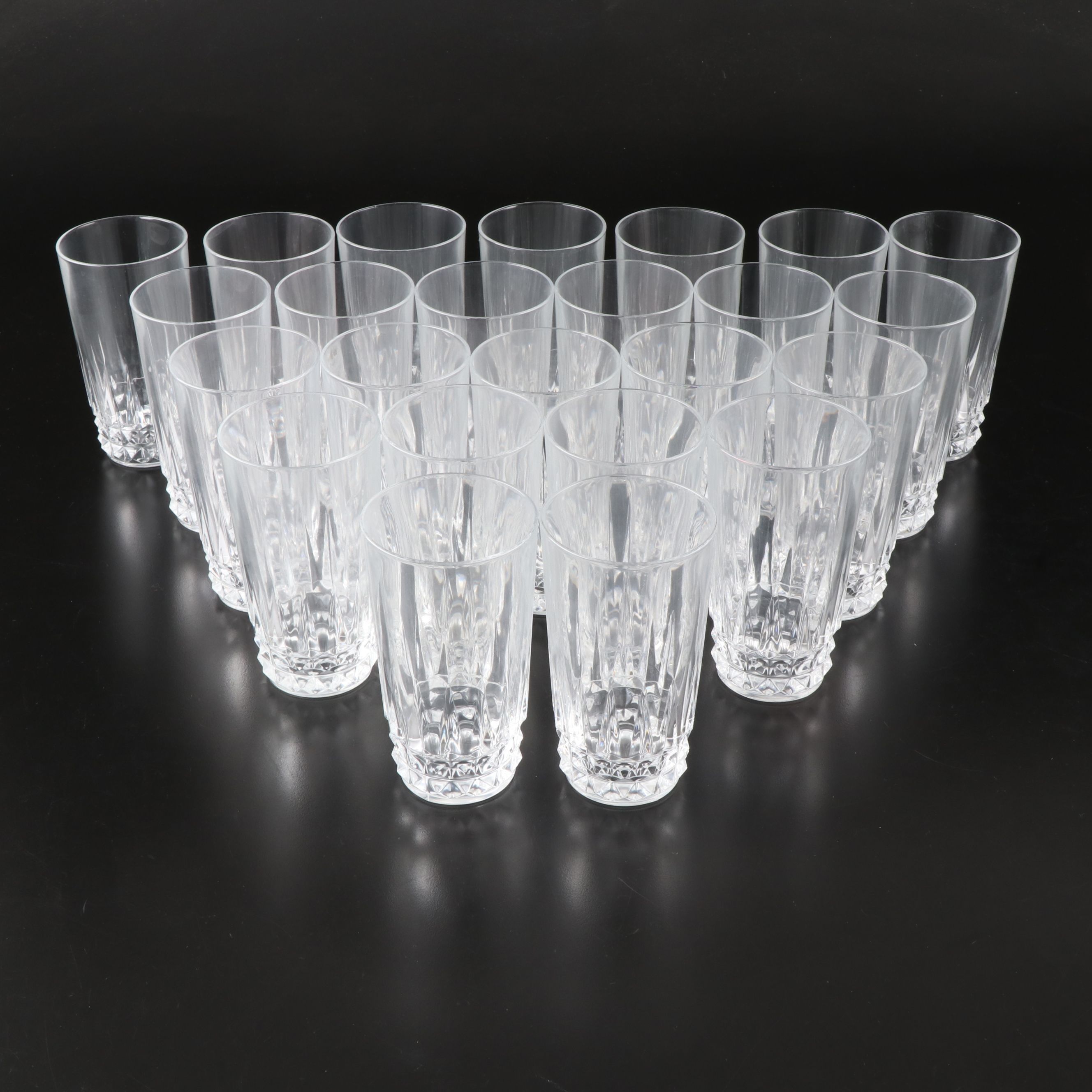 Cristal D'Arques "Versailles" Flutes, "Tuilleries Villandry" Highballs and More