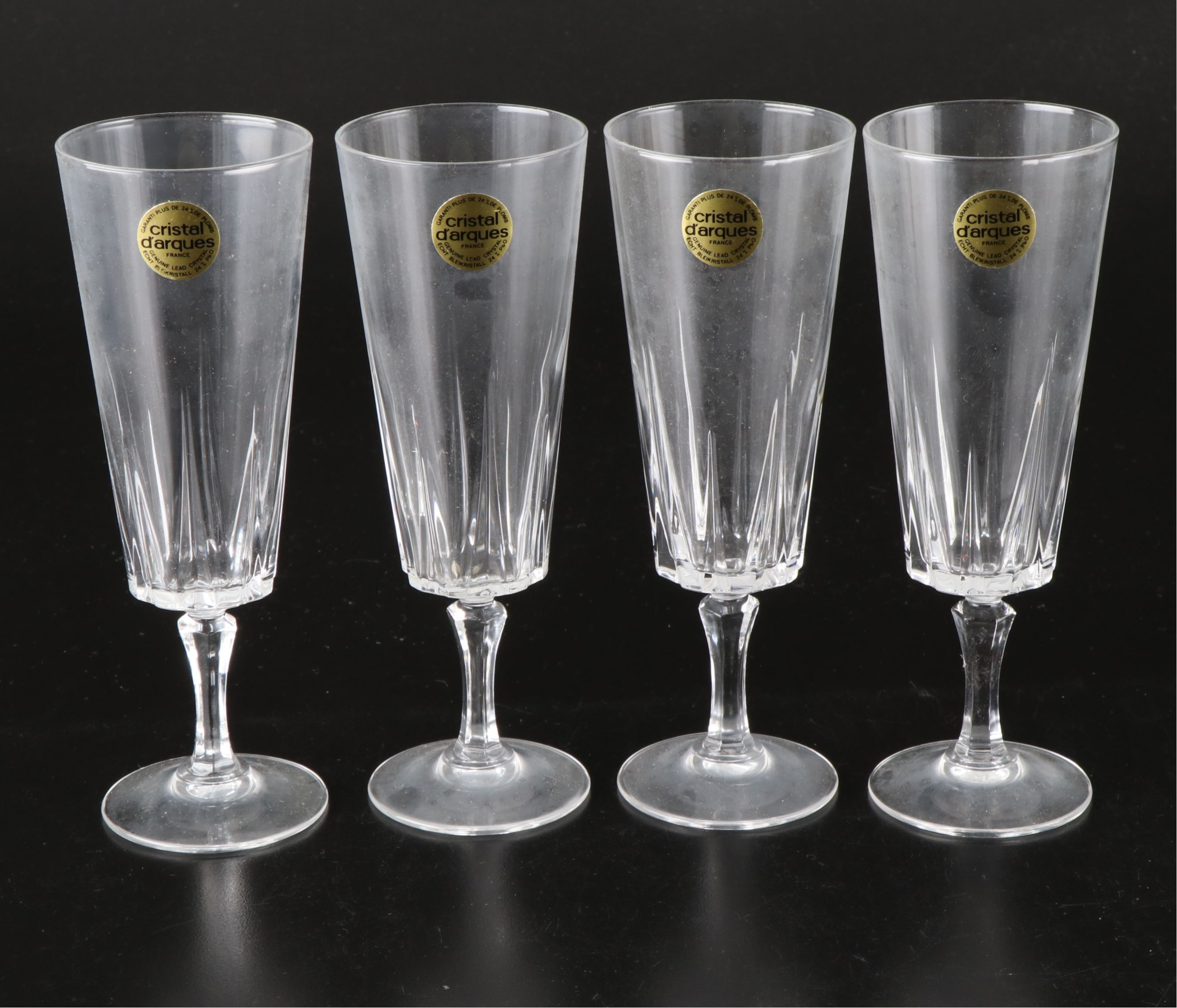 Cristal D'Arques "Versailles" Flutes, "Tuilleries Villandry" Highballs and More