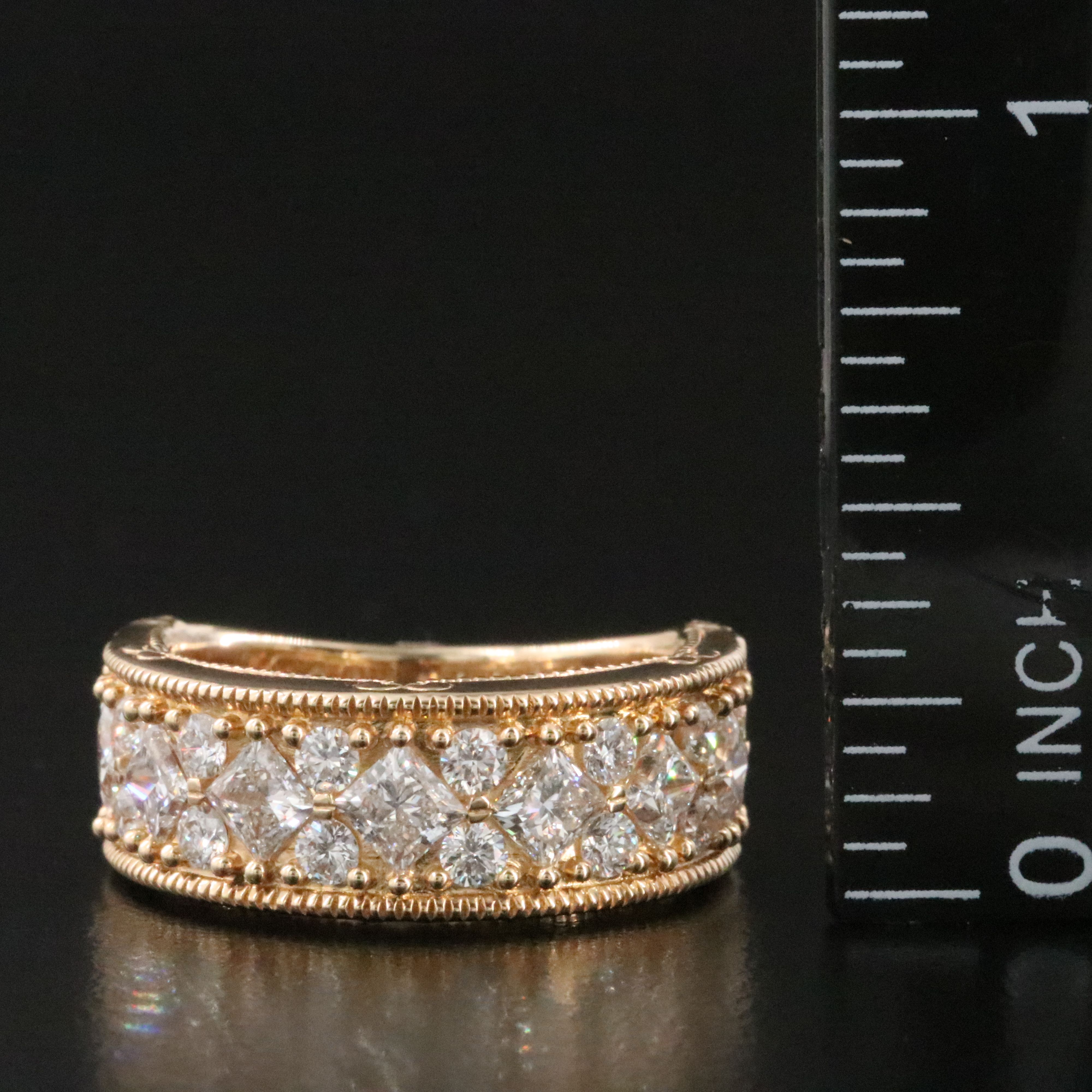 14K 1.95 CTW Lab Grown Diamond Ring with GCAL Online Report