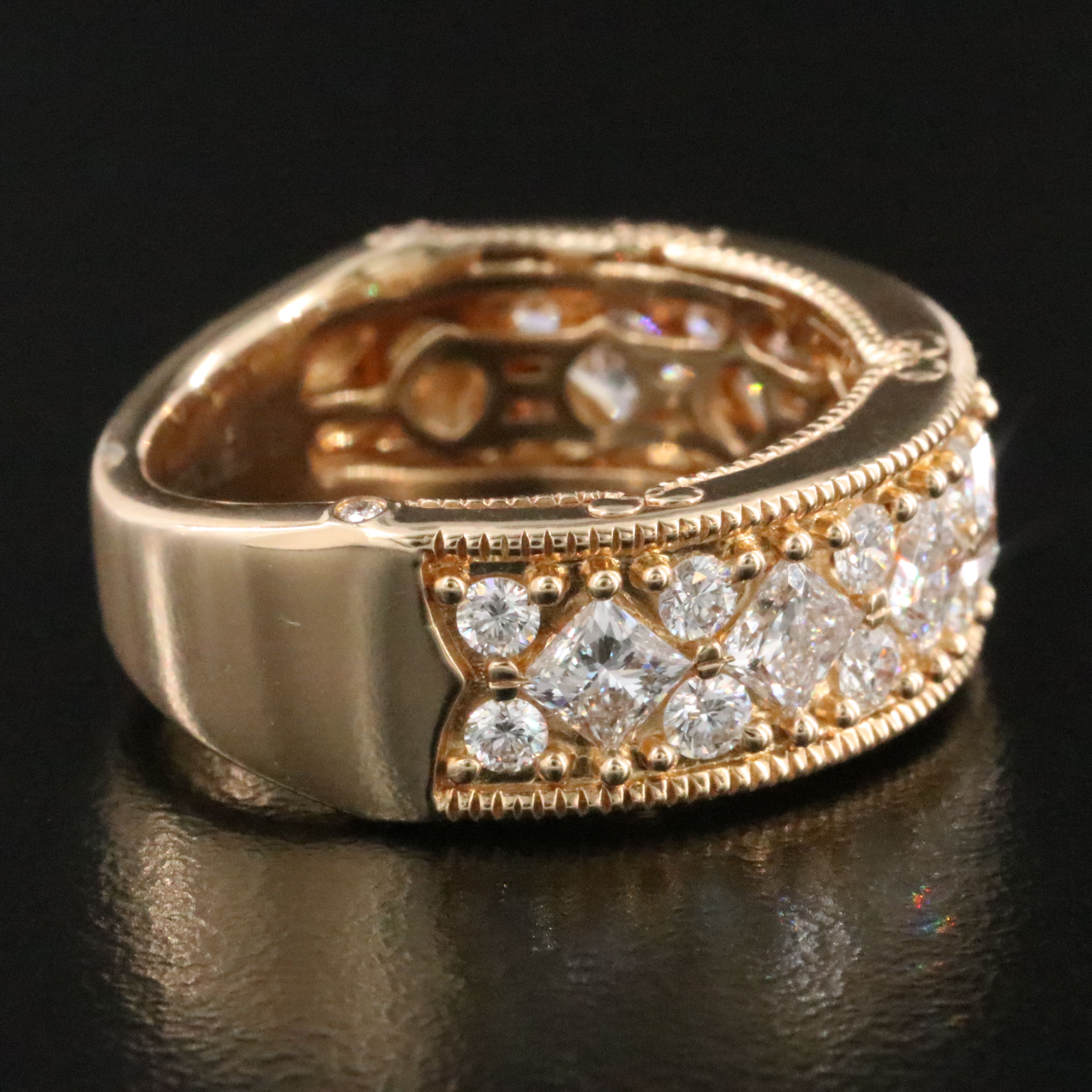 14K 1.95 CTW Lab Grown Diamond Ring with GCAL Online Report