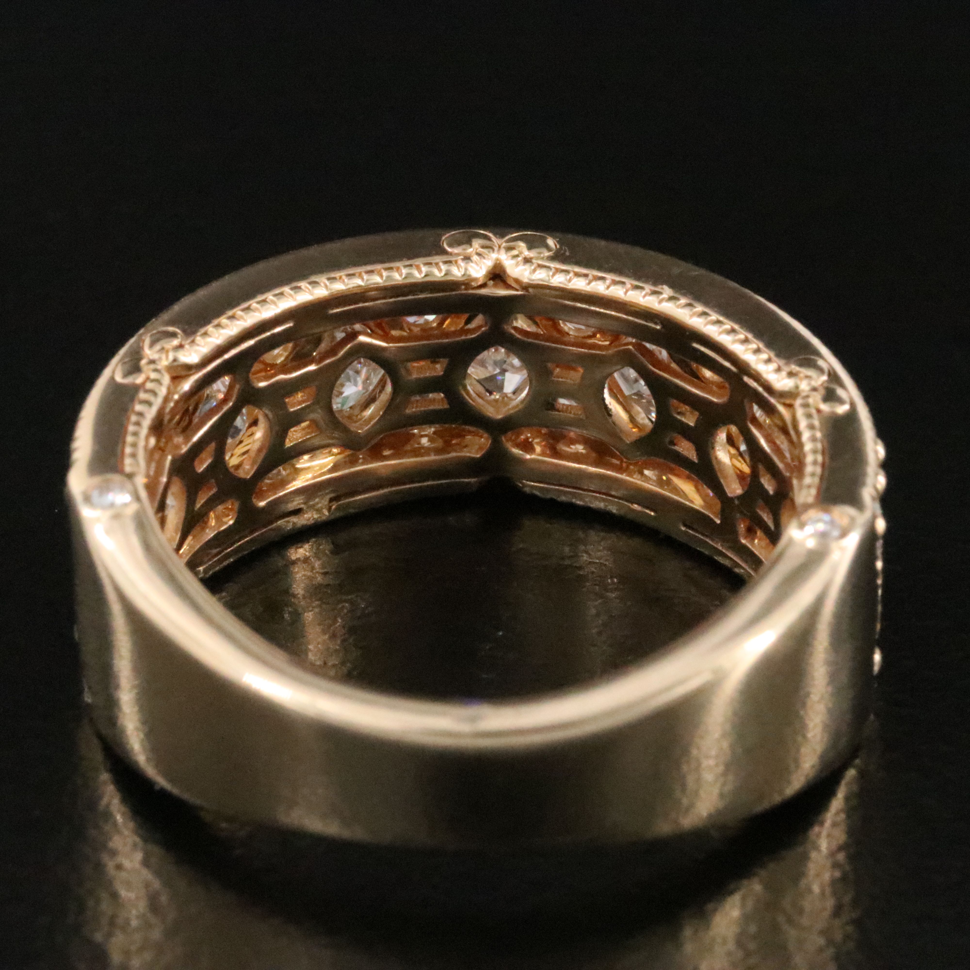 14K 1.95 CTW Lab Grown Diamond Ring with GCAL Online Report