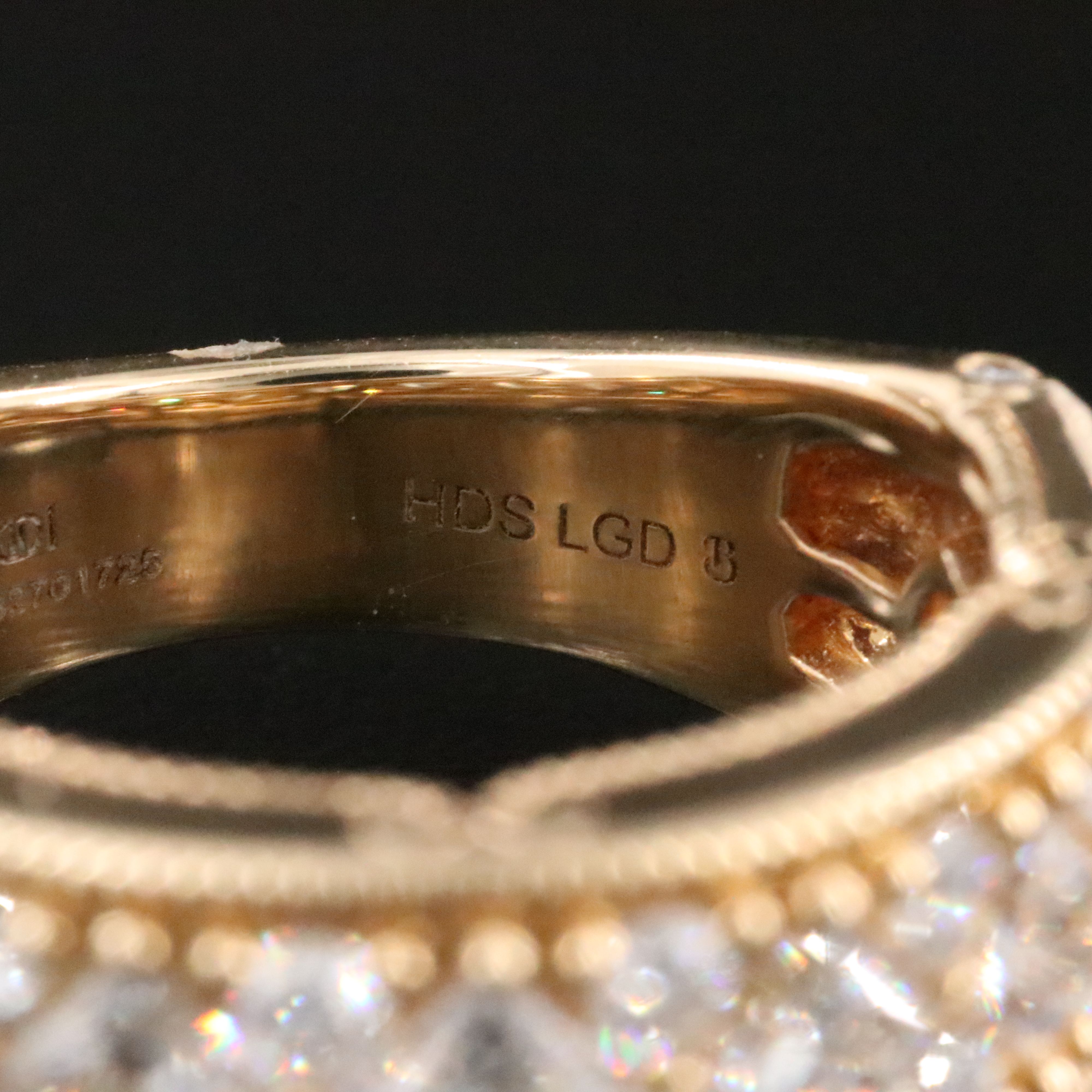 14K 1.95 CTW Lab Grown Diamond Ring with GCAL Online Report