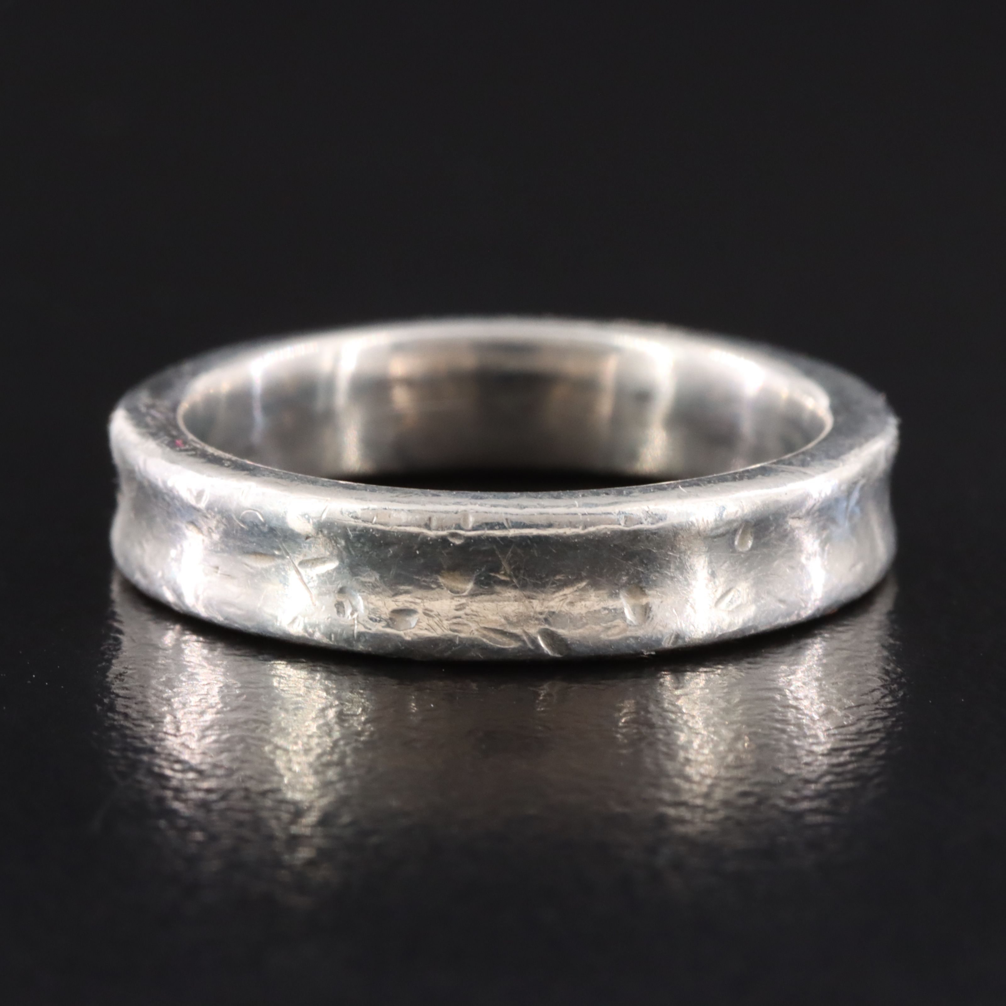 Tiffany & Co. Sterling 1837 Narrow Ring